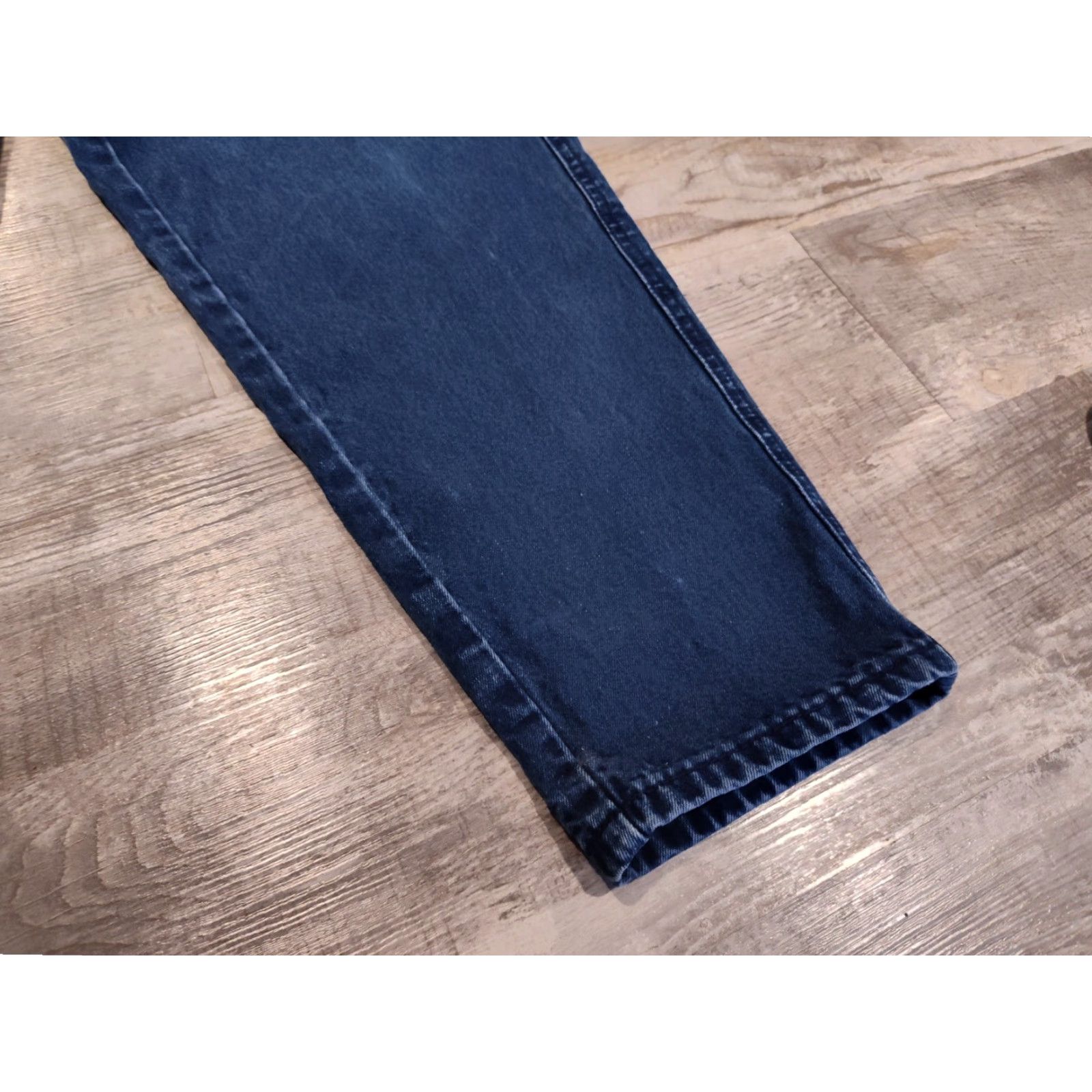 Vintage VTG Brittania Jeans - High Waist Denim Tapered Leg - Women's Size 12 - 28" Waist - 29" Inseam - 100% Cotton - Blue - Vintage 80s Mom Jeans Size 34" / US 12 / IT 48 - 3 Thumbnail