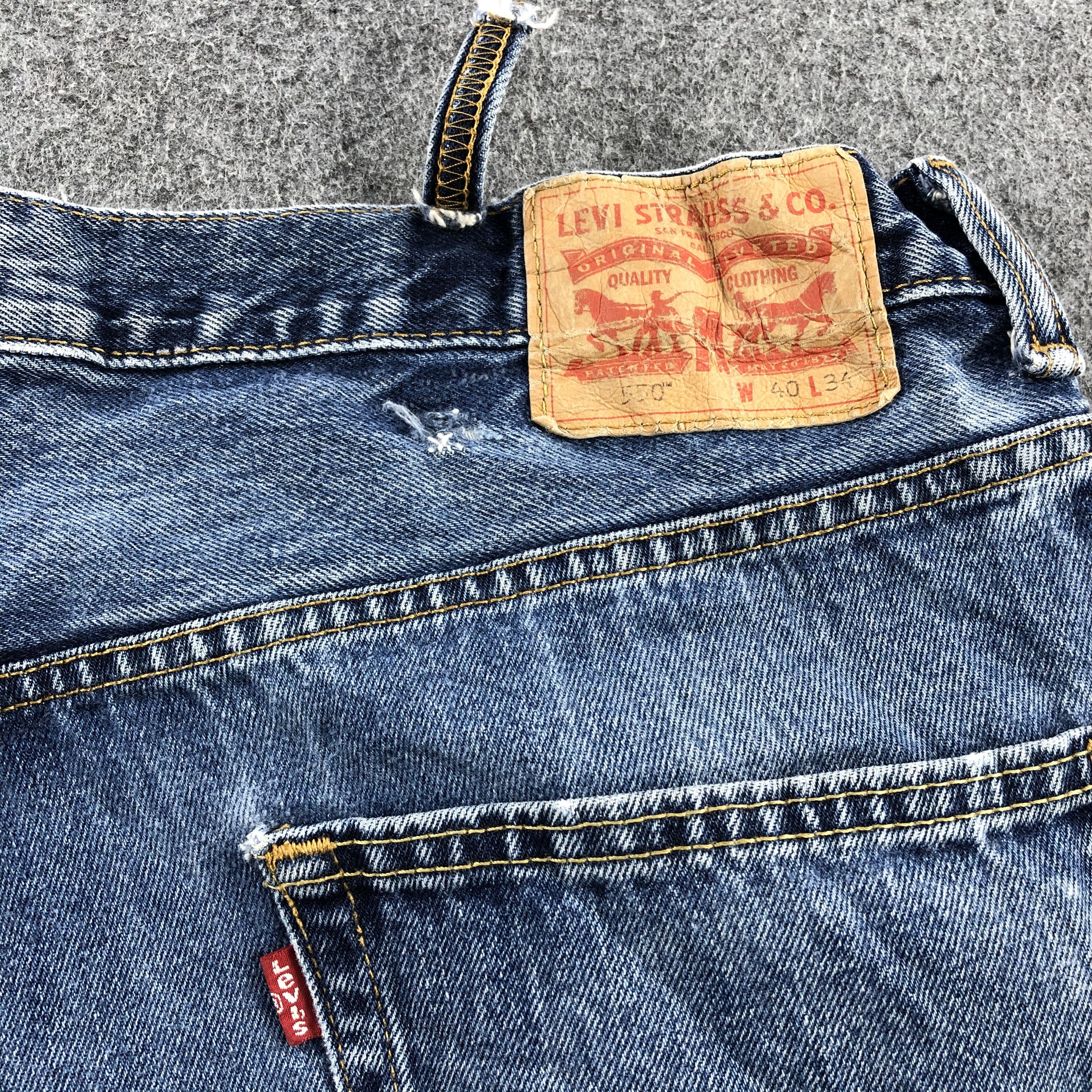 Levi's × Vintage Vintage Levis 550 Jeans-JM999 Size US 39 - 6 Thumbnail