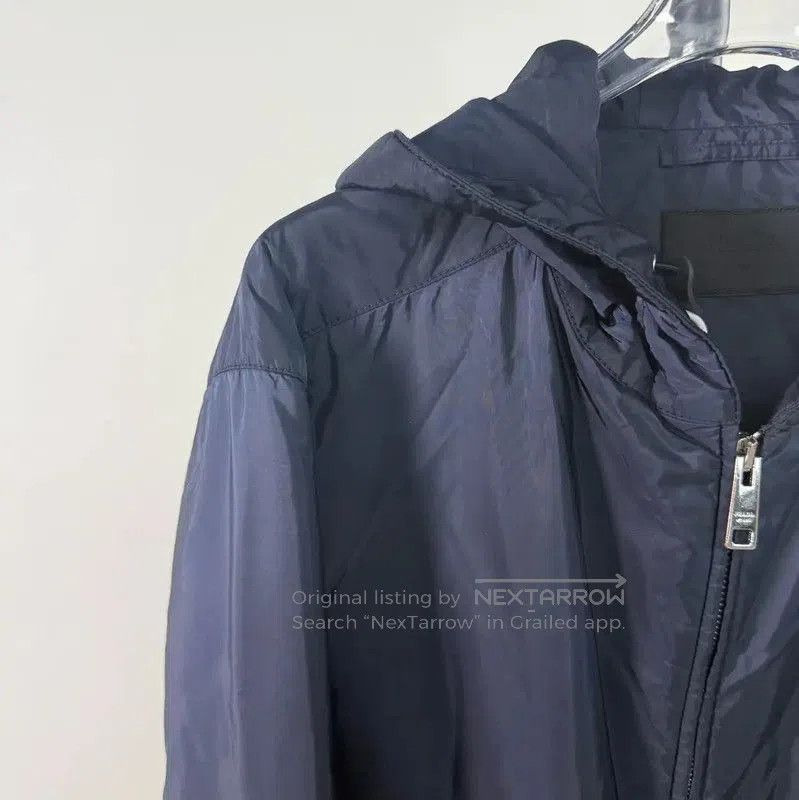 Prada Prada Navy Polyester Women’s Jacket. Size XL / US 12-14 / IT 48-50 - 3 Thumbnail