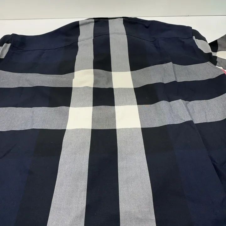 Burberry Burberry Burberry Color-Block Plaid Short Sleeve Shirt-250 Size US XL / EU 56 / 4 - 6 Thumbnail