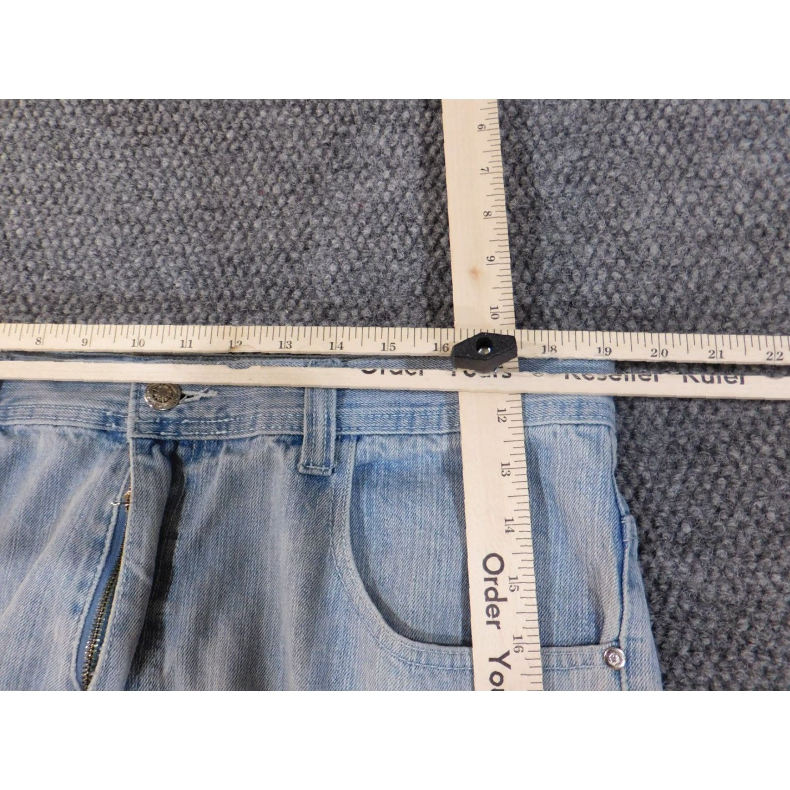 Southpole southpole Jeans 38x30 Mens light denim hip hop straight Vintage no Size US 38 / EU 54 - 6 Thumbnail
