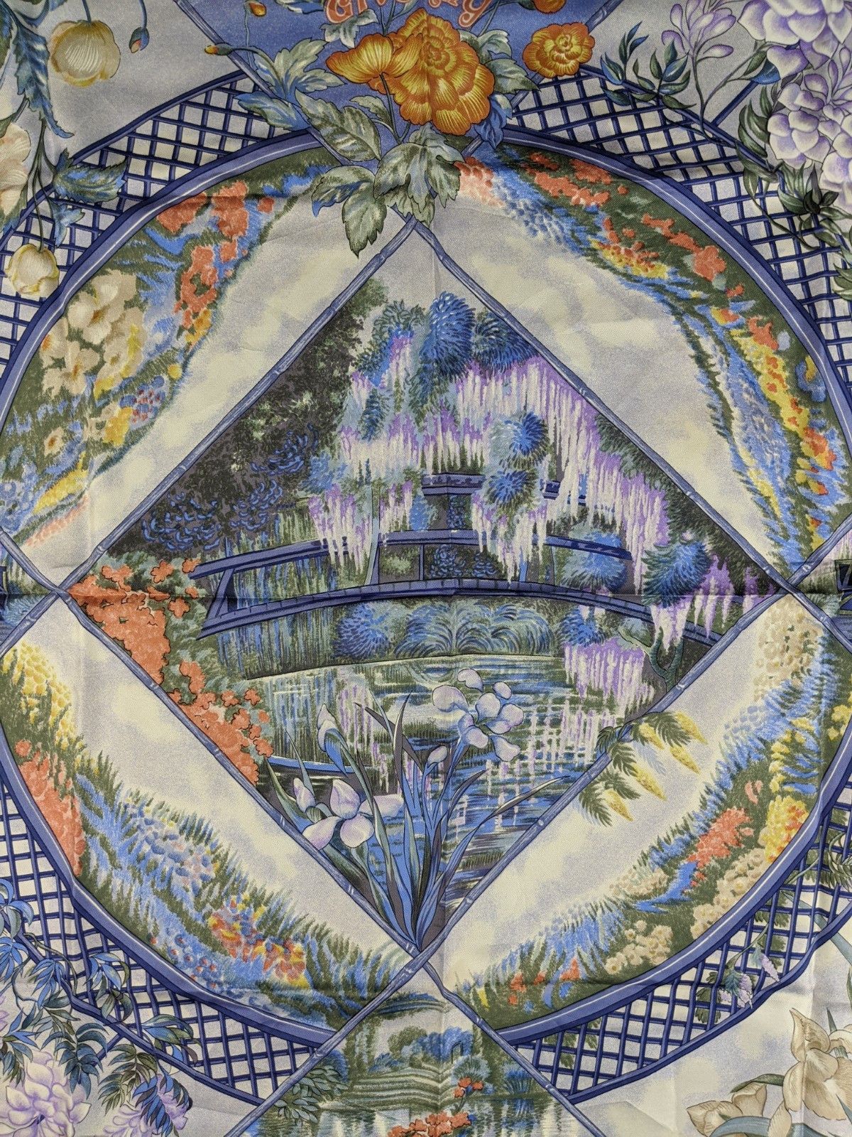 Hermes Hermes Giverny Silk Scarf Size ONE SIZE - 2 Thumbnail