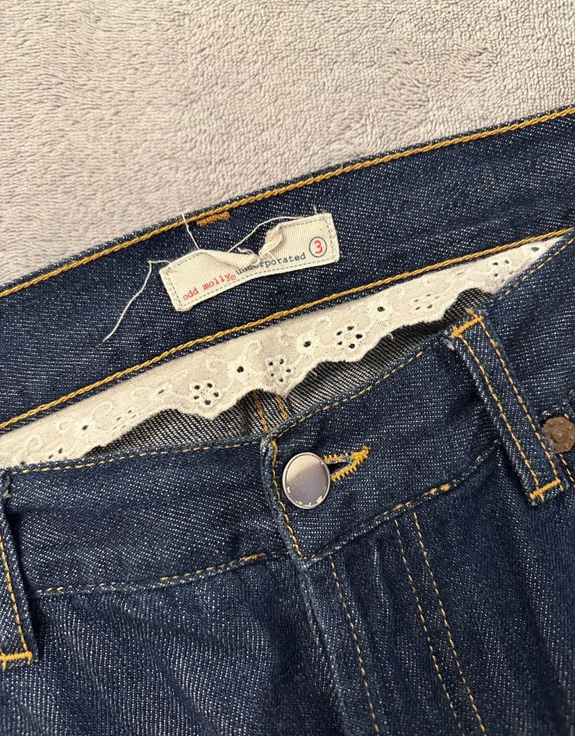 Japanese Brand Y2K Straight fit selvedge jeans low rise Size 27" / US 4 / IT 40 - 9 Thumbnail