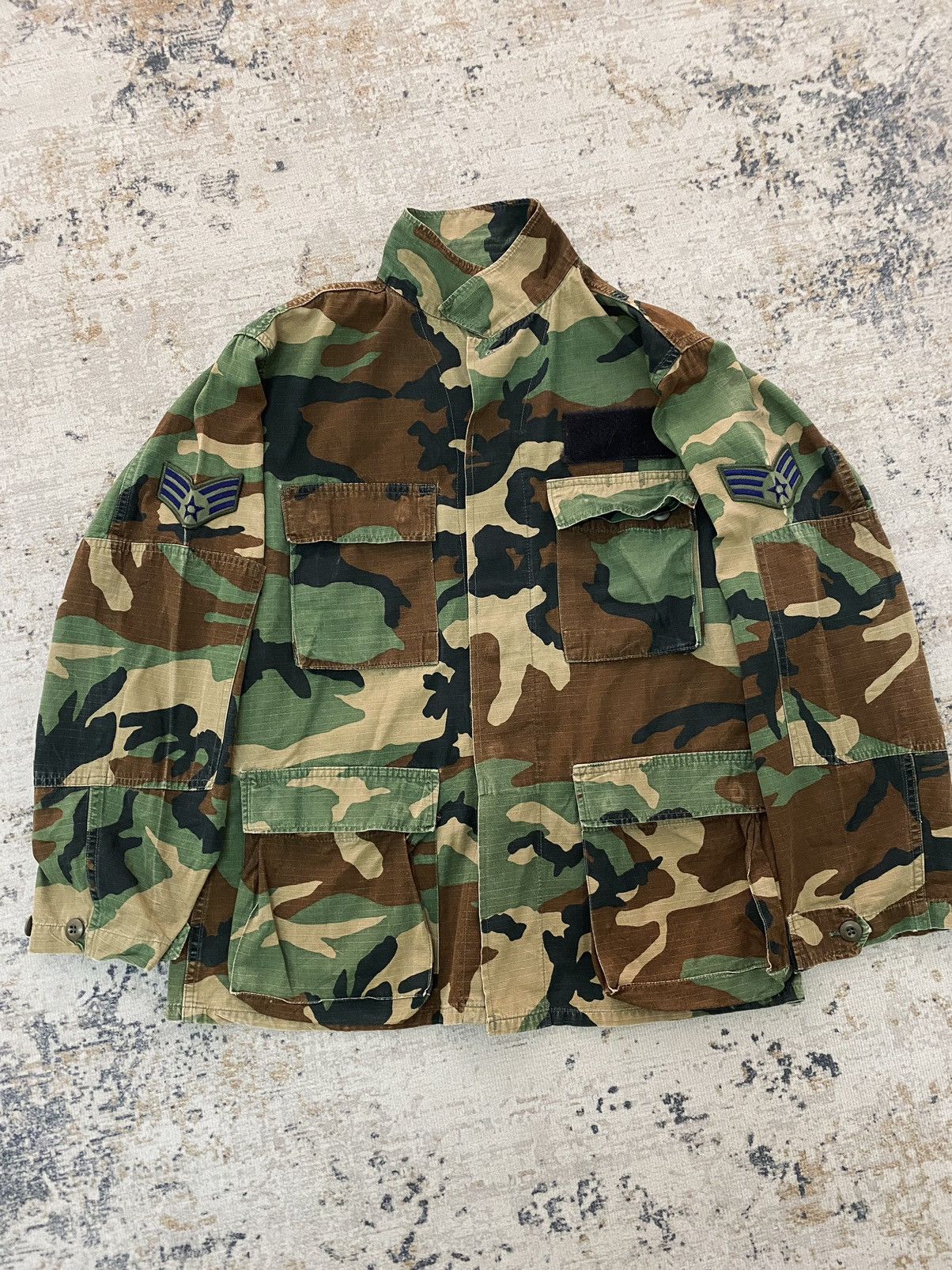 Other US Military Coat Hot Weather Woodland Camo Pattern Size US M / EU 48-50 / 2 - 1 Thumbnail