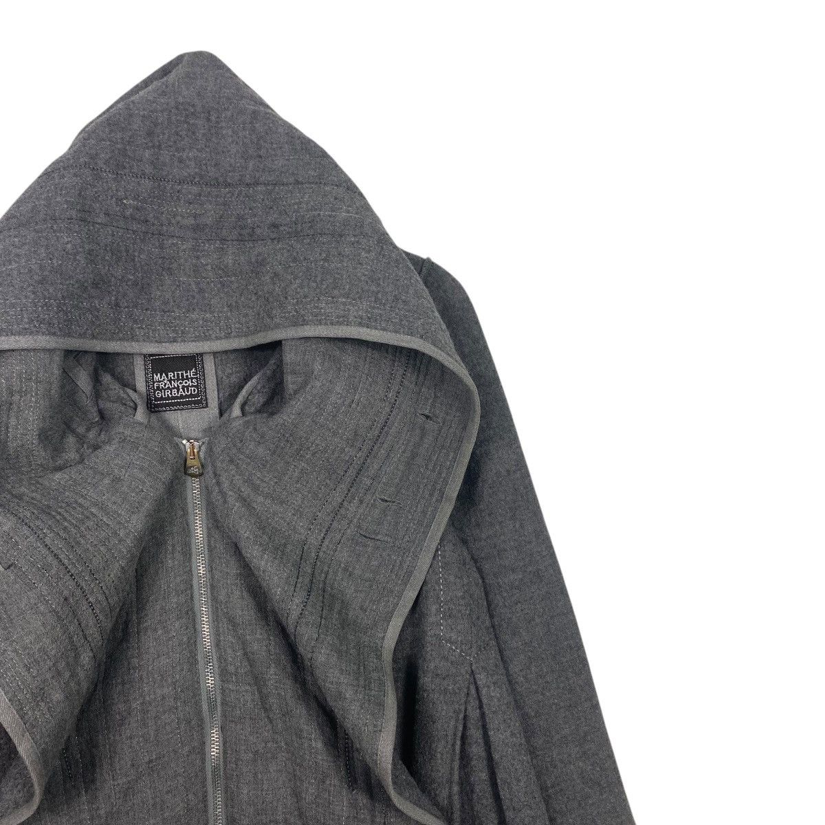Marithe + Francois Girbaud Vintage 90s Marithe Francois Girbaud Wool Jacket Hoodie Size US S / EU 44-46 / 1 - 5 Thumbnail