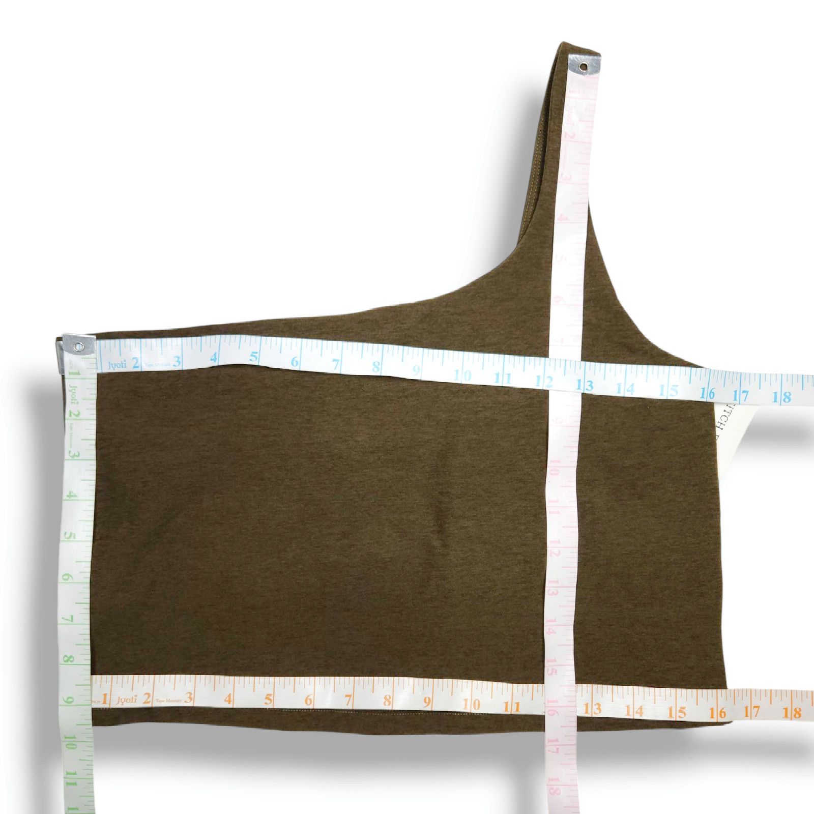 Beyond Yoga NWT Beyond Yoga One Shoulder Cropped Tank Sz. XL 14-16 Olive Size XL / US 12-14 / IT 48-50 - 5 Thumbnail