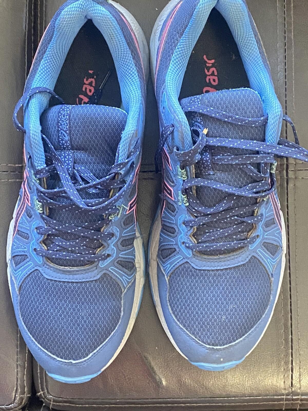 Asics Asics Womens 12 Gel Venture 7 Sneakers 1012A476 Shoes Purpl Size US 12 / IT 42 - 2 Thumbnail