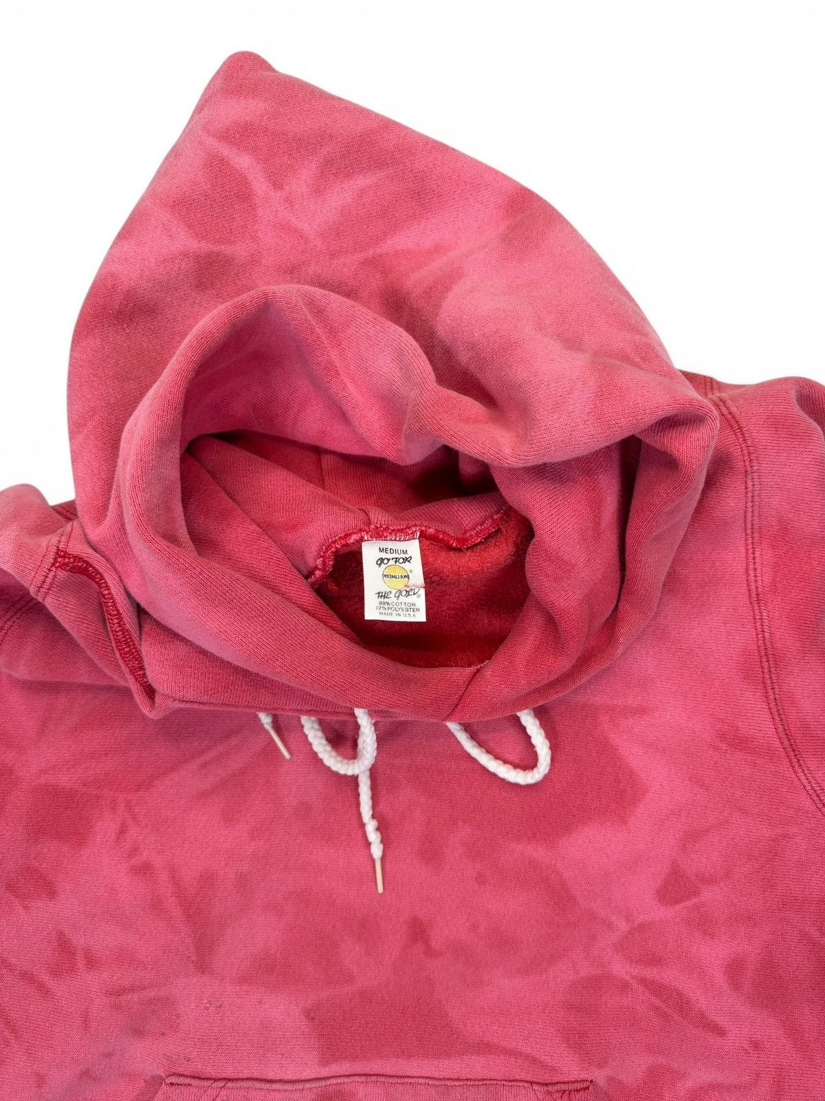 Vintage Vintage 80’s Faded Red Reverse Weave Style Hoodie Size US M / EU 48-50 / 2 - 4 Thumbnail