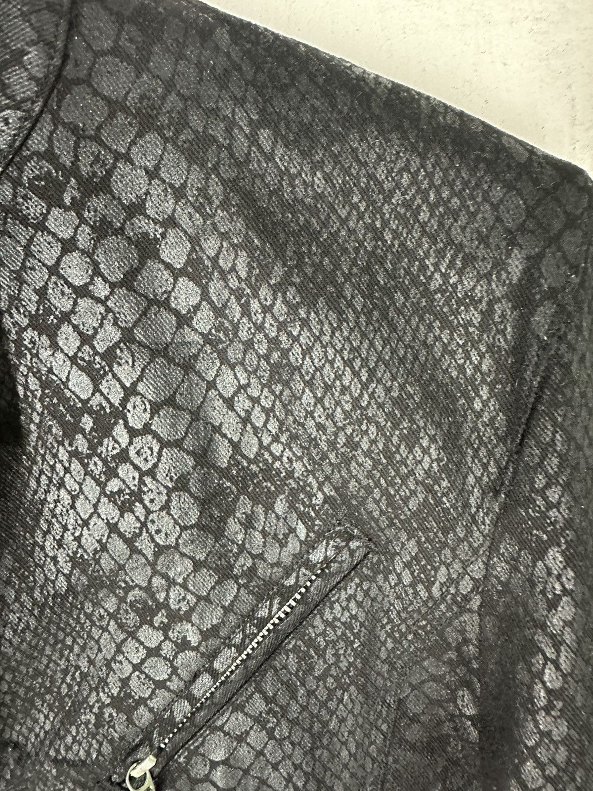 Tornado Mart Tornado Mart Refined Real Clothes Snake Skin Reptile Jacket Size US M / EU 48-50 / 2 - 5 Thumbnail