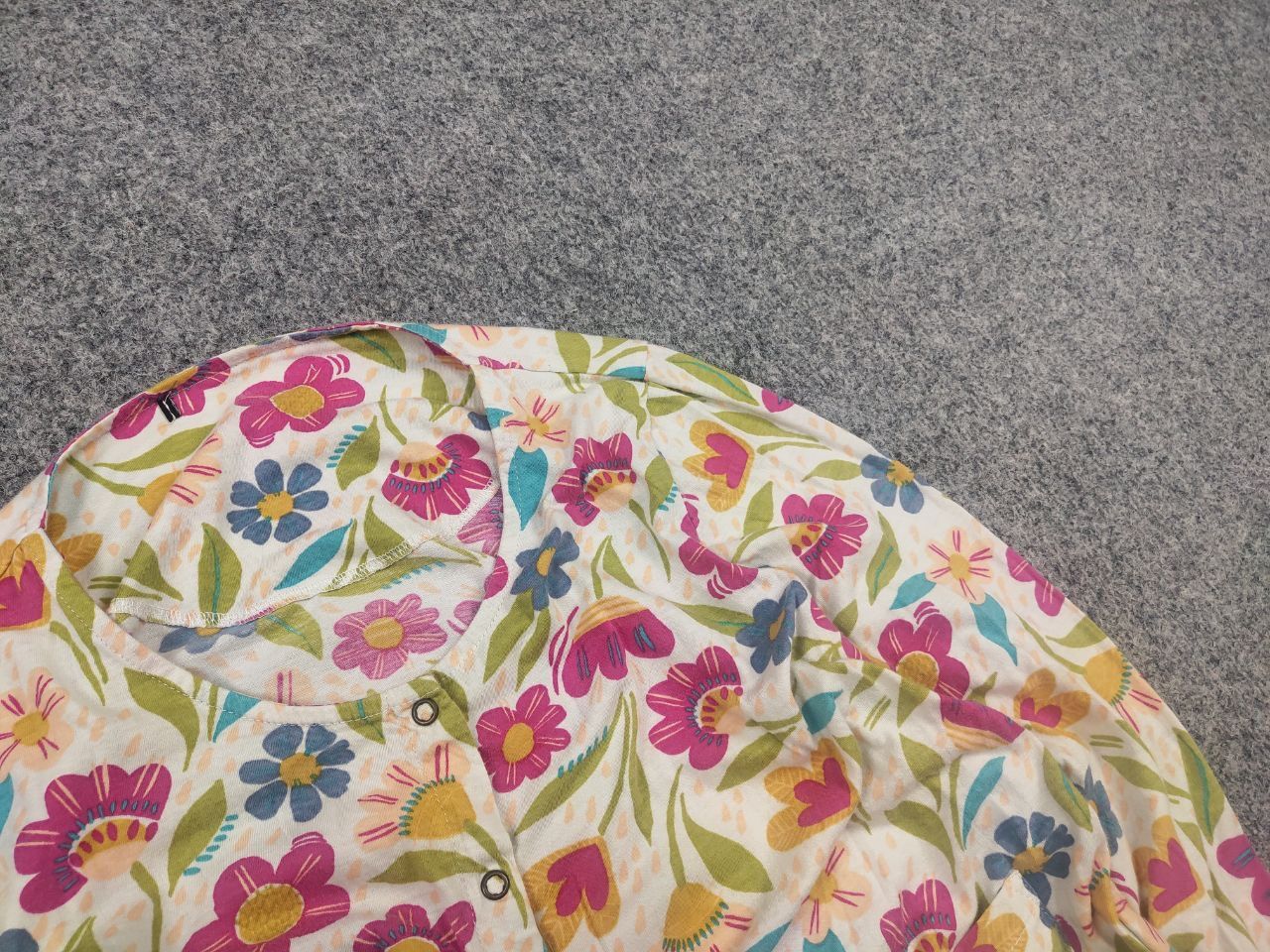 Gudrun Sjoden Gudrun Sjödén German Long Sleeve Snaps Down Floral Print Size M / US 6-8 / IT 42-44 - 6 Thumbnail