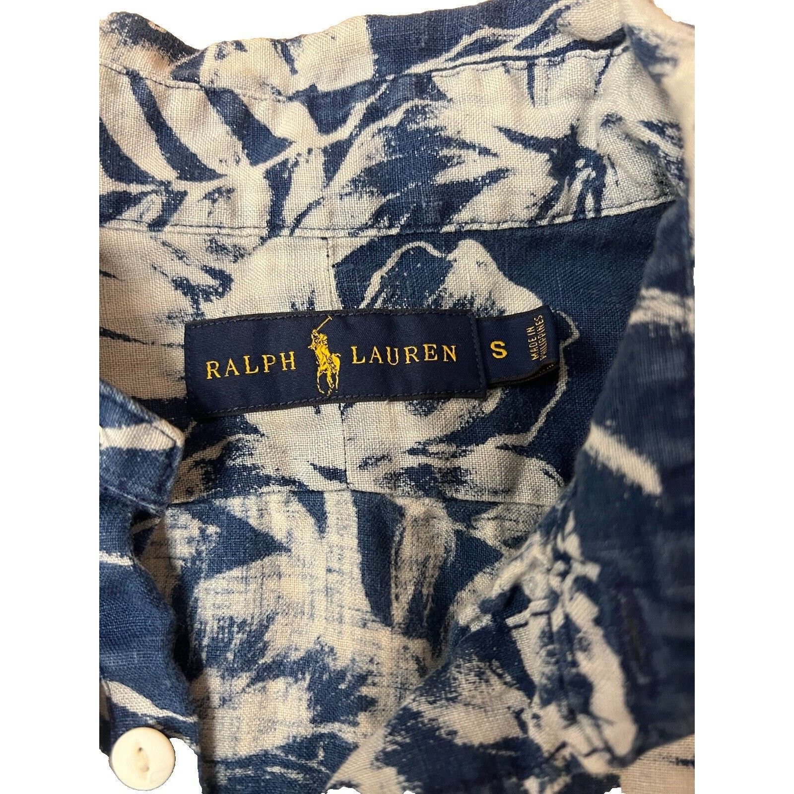 Polo Ralph Lauren Polo Ralph Lauren Mens Small Polo Shirt Hawaiian Classic Fit Size US S / EU 44-46 / 1 - 4 Thumbnail