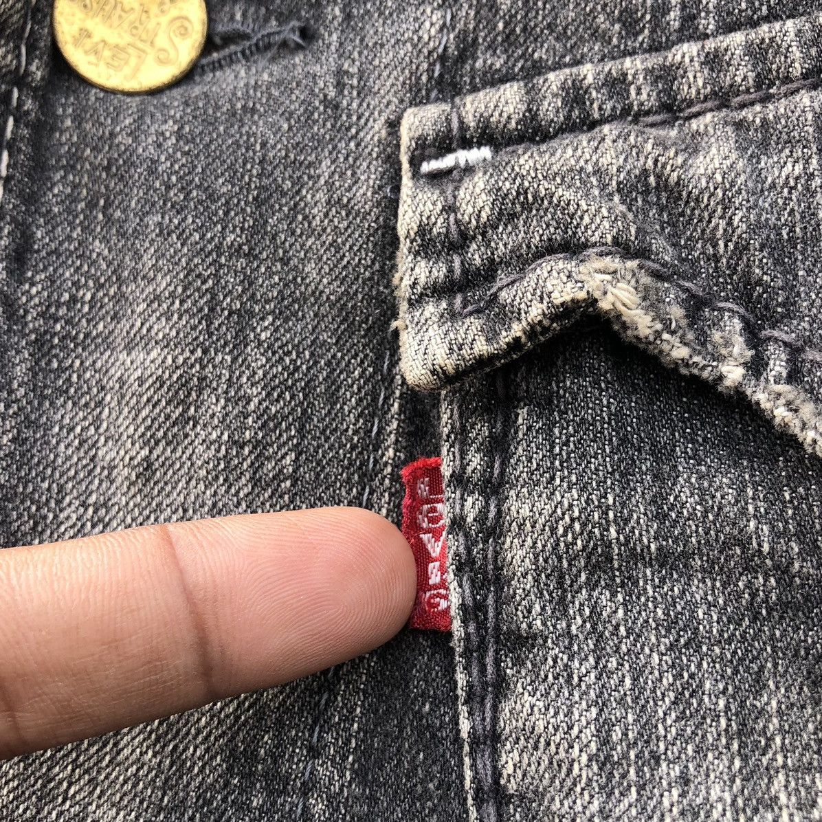 Levi's Vintage Clothing Vintage Levis Redloop Chore Denim Jacket Size US M / EU 48-50 / 2 - 6 Thumbnail