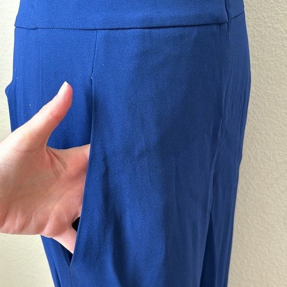 A.L.C. A.L.C. NWT Reed Cutout Open Back Jumpsuit Blue 2 Size 26" / US 2 / IT 38 - 9 Thumbnail