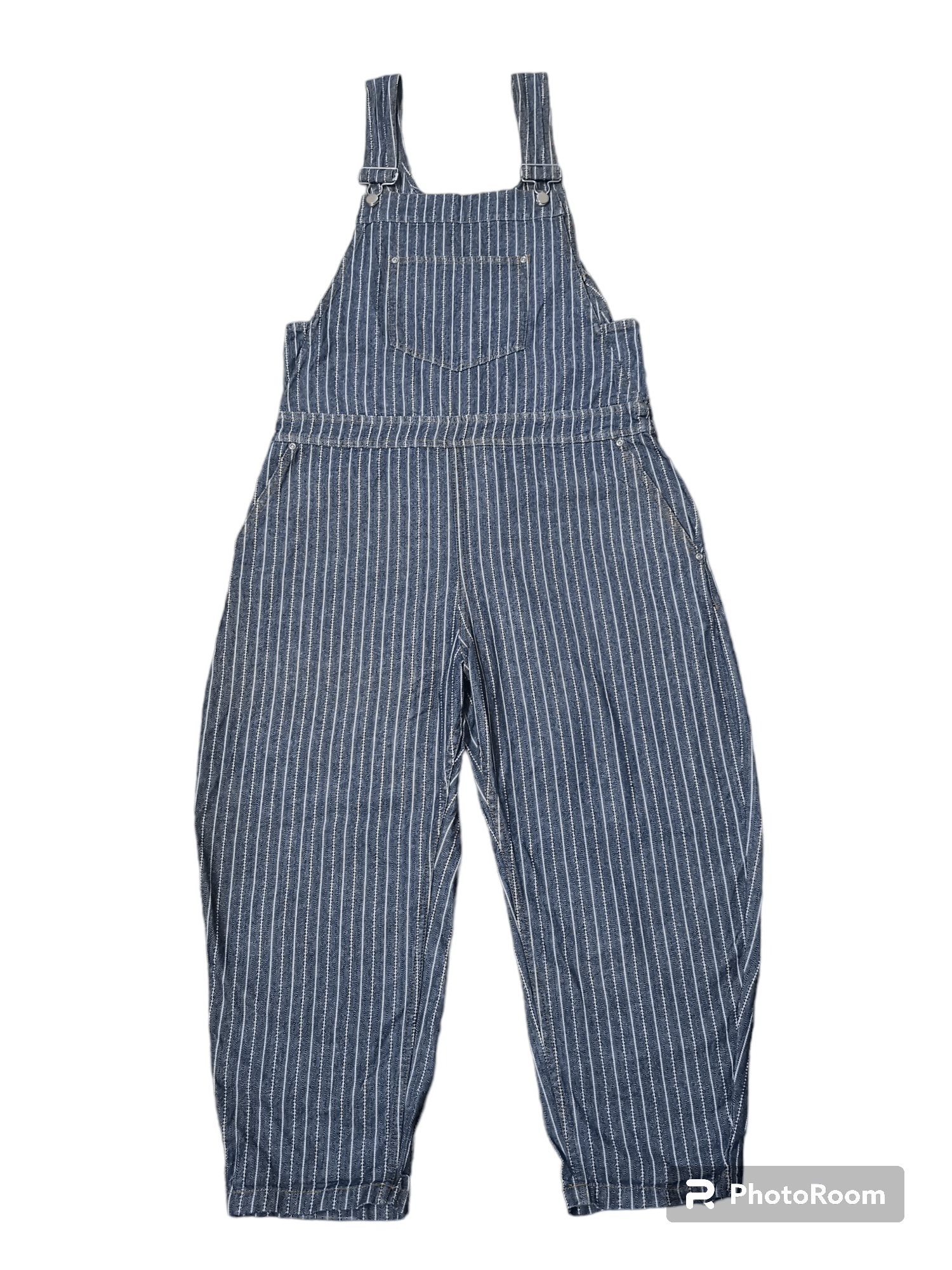 Issey Miyake × Japanese Brand × Ne-Net 💥Rare💥 Vtg Ne-net Issey Miyake Hickory Overall Suspender Size 34" / US 12 / IT 48 - 1 Thumbnail