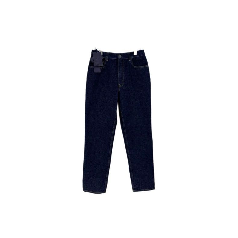 Prada Prada Dark blue metal triangle jeans 2502-Nextarrow Size US 28 / EU 44 - 1 Thumbnail