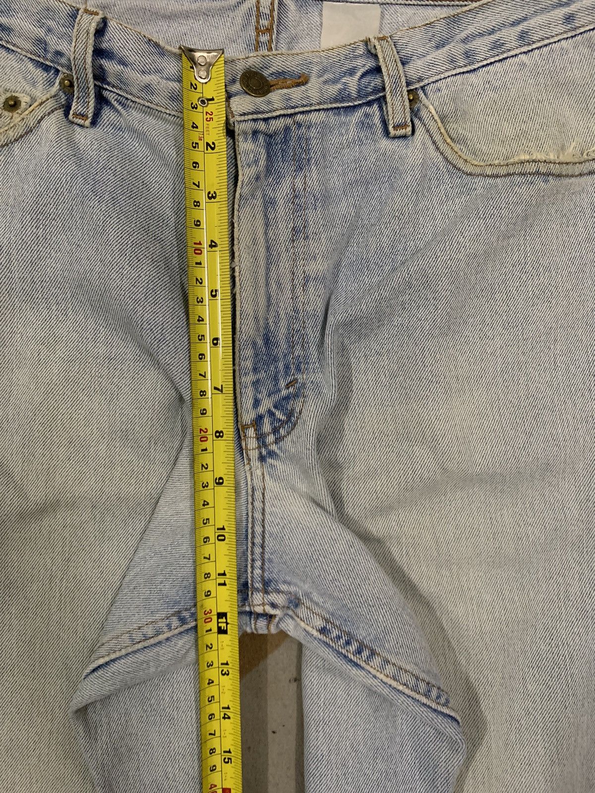 Eddie Bauer Vintage Y2K Eddie Bauer Pre Washed Baggy Loose Ripped Jeans Size US 34 / EU 50 - 17 Thumbnail