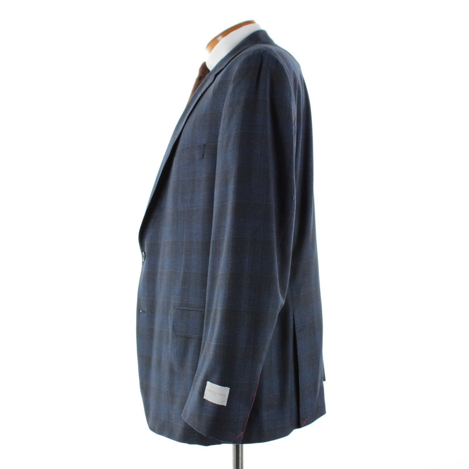 Samuelsohn Samuelsohn Suit Size US 50 Regular in Blue Size 50R - 5 Thumbnail