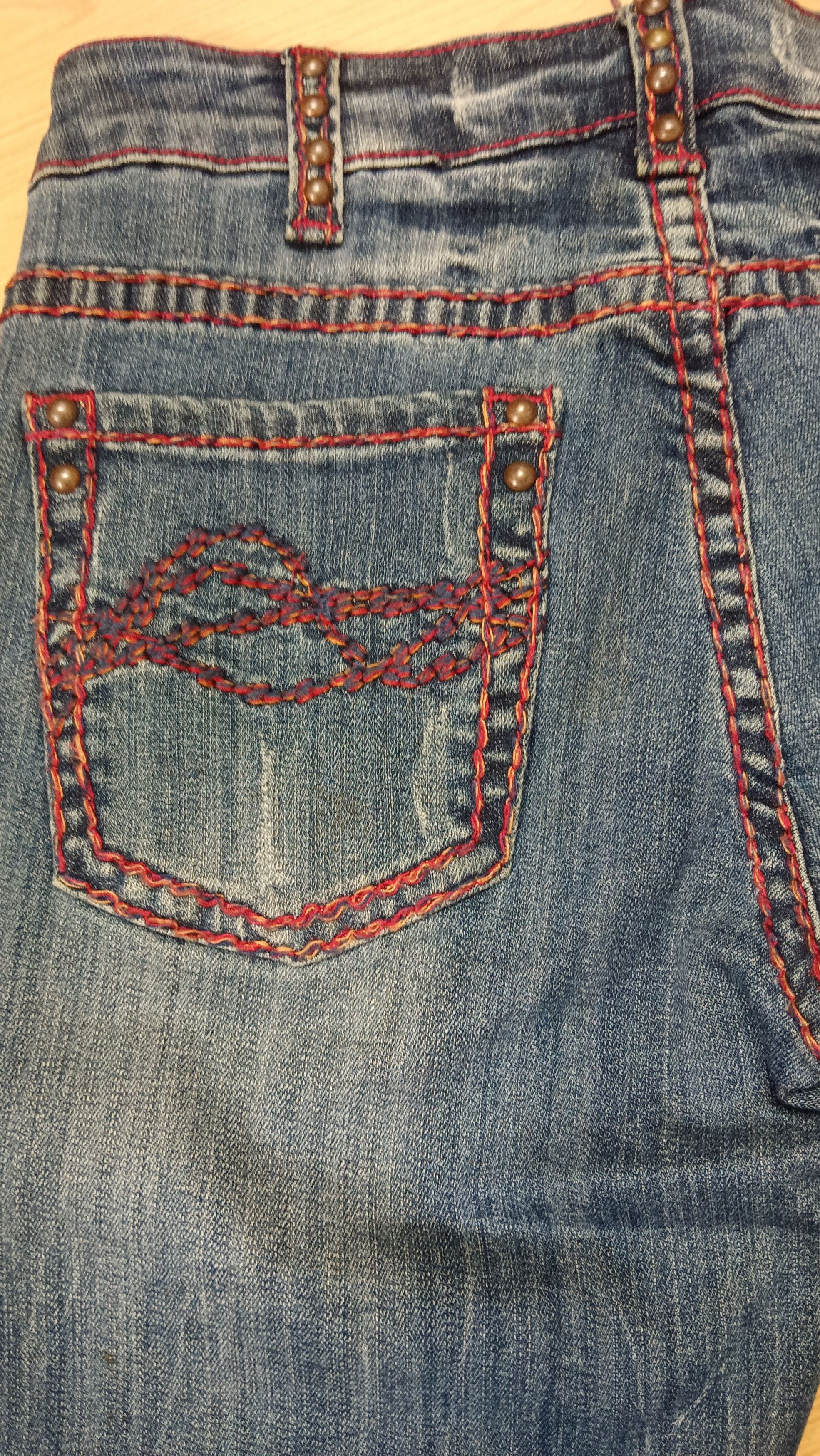 Country Road Cowgirl Country Wear Stretchable Low Rise Flare Denim Size 27" / US 4 / IT 40 - 11 Thumbnail