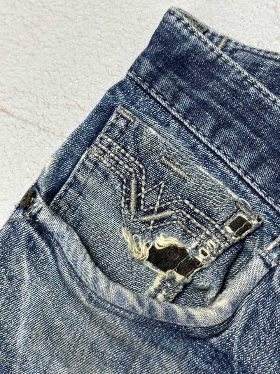 Affliction Crazy vintage y2k cyber grunge skater baggy faded archive Size US 38 / EU 54 - 7 Thumbnail