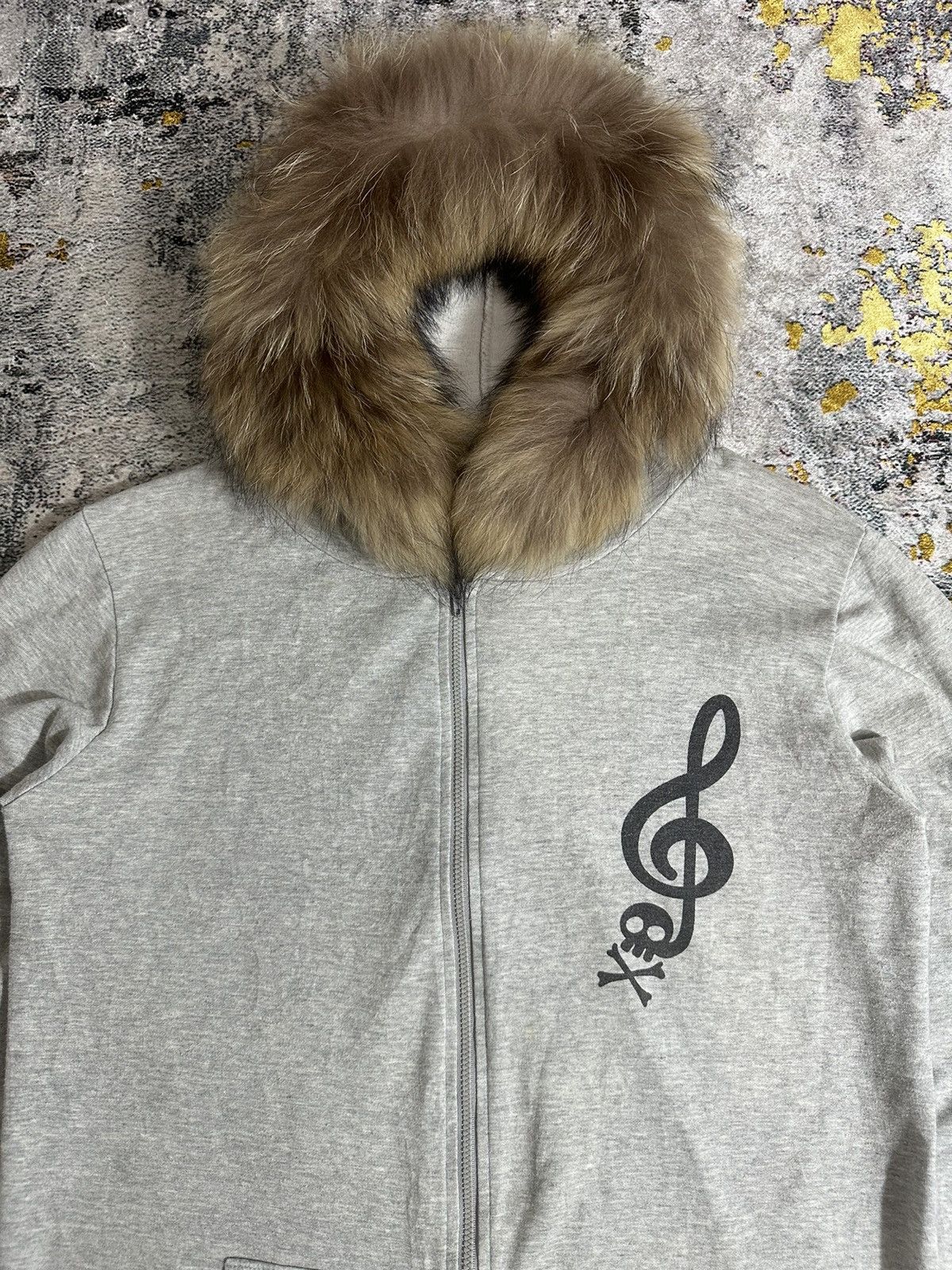 Japanese Brand HELLCATPUNK UNKNOWNBRAND FUR ZIPPER HOODIE I6W9 LGB STYLE Size US M / EU 48-50 / 2 - 4 Thumbnail
