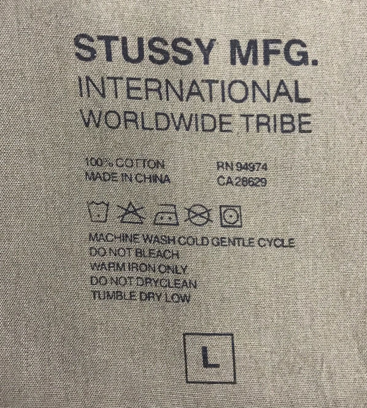 Stussy Vintage Stussy MFG International Worldwide Tribe Jacket Size US L / EU 52-54 / 3 - 13 Thumbnail