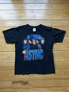 Vintage Vintage 98 Degrees 'Heat It Up' Tour Tshirt Nsync