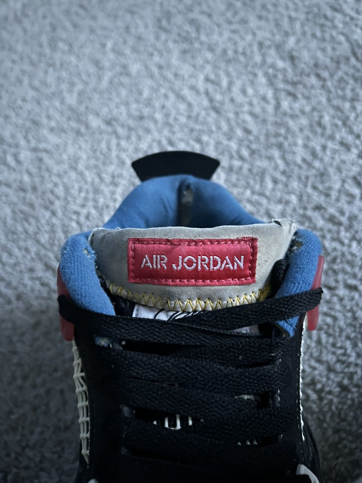 Union LA X Air Jordan Retro 4 Off Noir Size 9