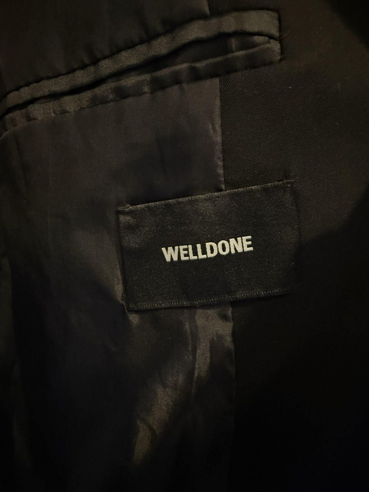 WE11DONE Black blazer avant guard style by We11done Size 44L - 4 Thumbnail
