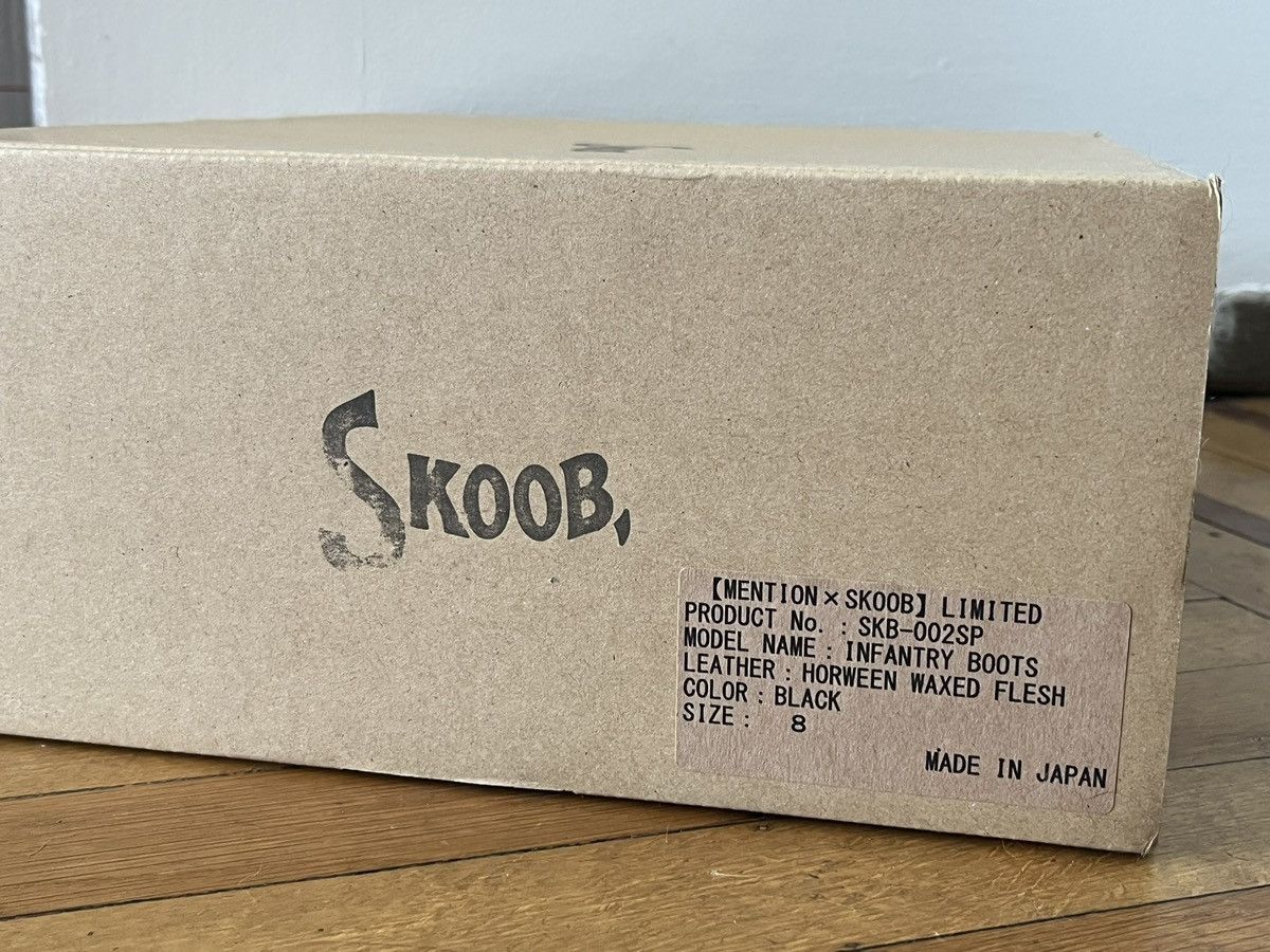 Other Skoob Infantry Waxed Flesh Black Leather M-43 Boots - Size 8 Size US 8 / EU 41 - 8 Thumbnail