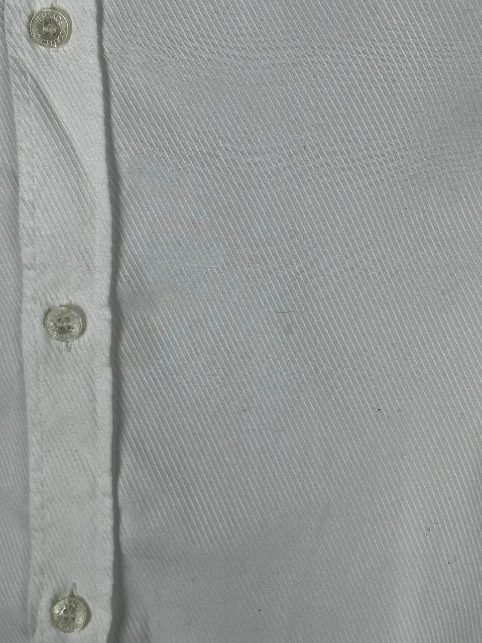 Versace Versace White Luxury Long Sleeve Shirt Size US L / EU 52-54 / 3 - 11 Thumbnail