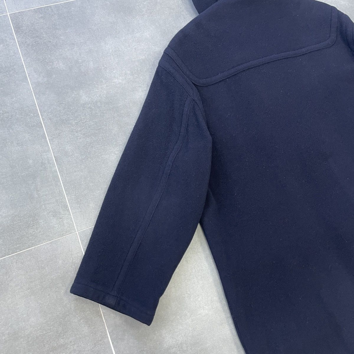 Lacoste × Vintage Vintage Lacoste Wool Hooded Coat Size L Size US L / EU 52-54 / 3 - 22 Thumbnail