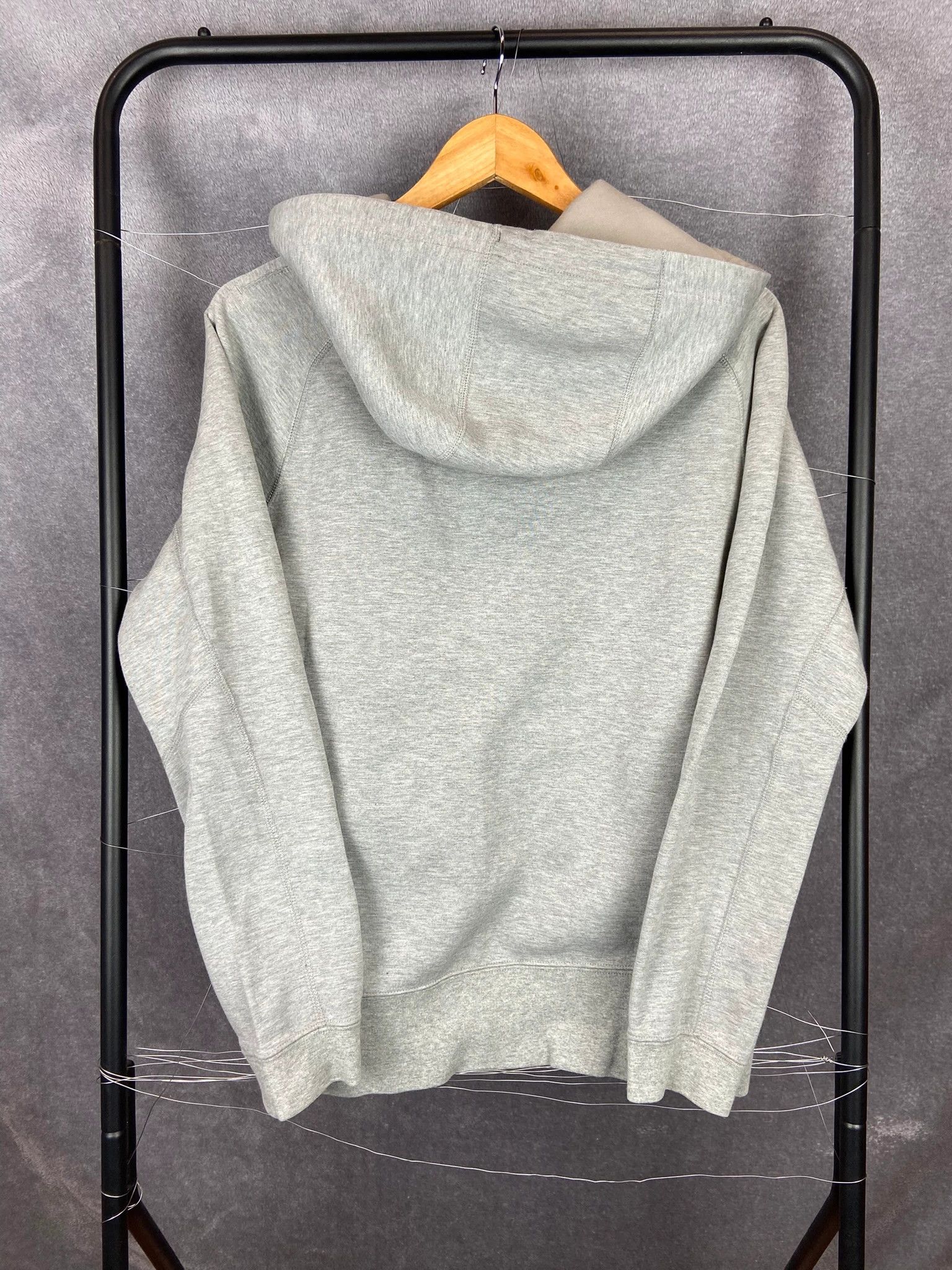 Nike Zip Hoodie Nike Tech Fleece grey minimalist streetwear M Size US M / EU 48-50 / 2 - 5 Thumbnail