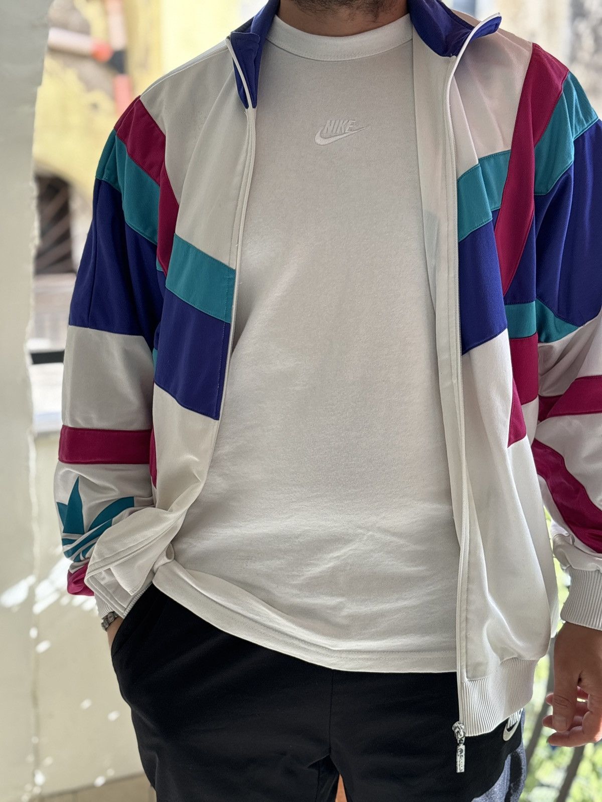 Adidas Vintage Style Adidas Originals Track Top 90s Oversize Size US L / EU 52-54 / 3 - 5 Thumbnail