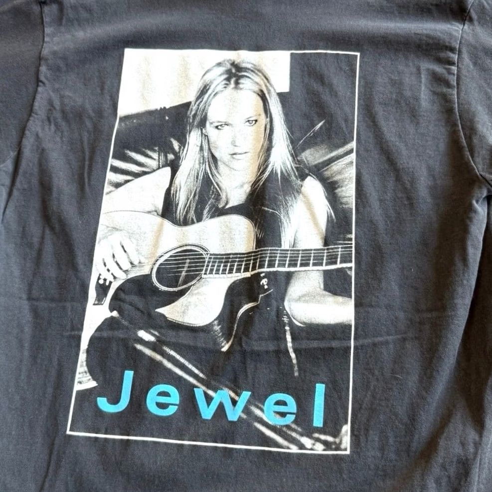 Vintage VINTAGE Jewel Kilcher 90s Concert Shirt Size L Black USA Made Music 1990’s Size US L / EU 52-54 / 3 - 4 Thumbnail
