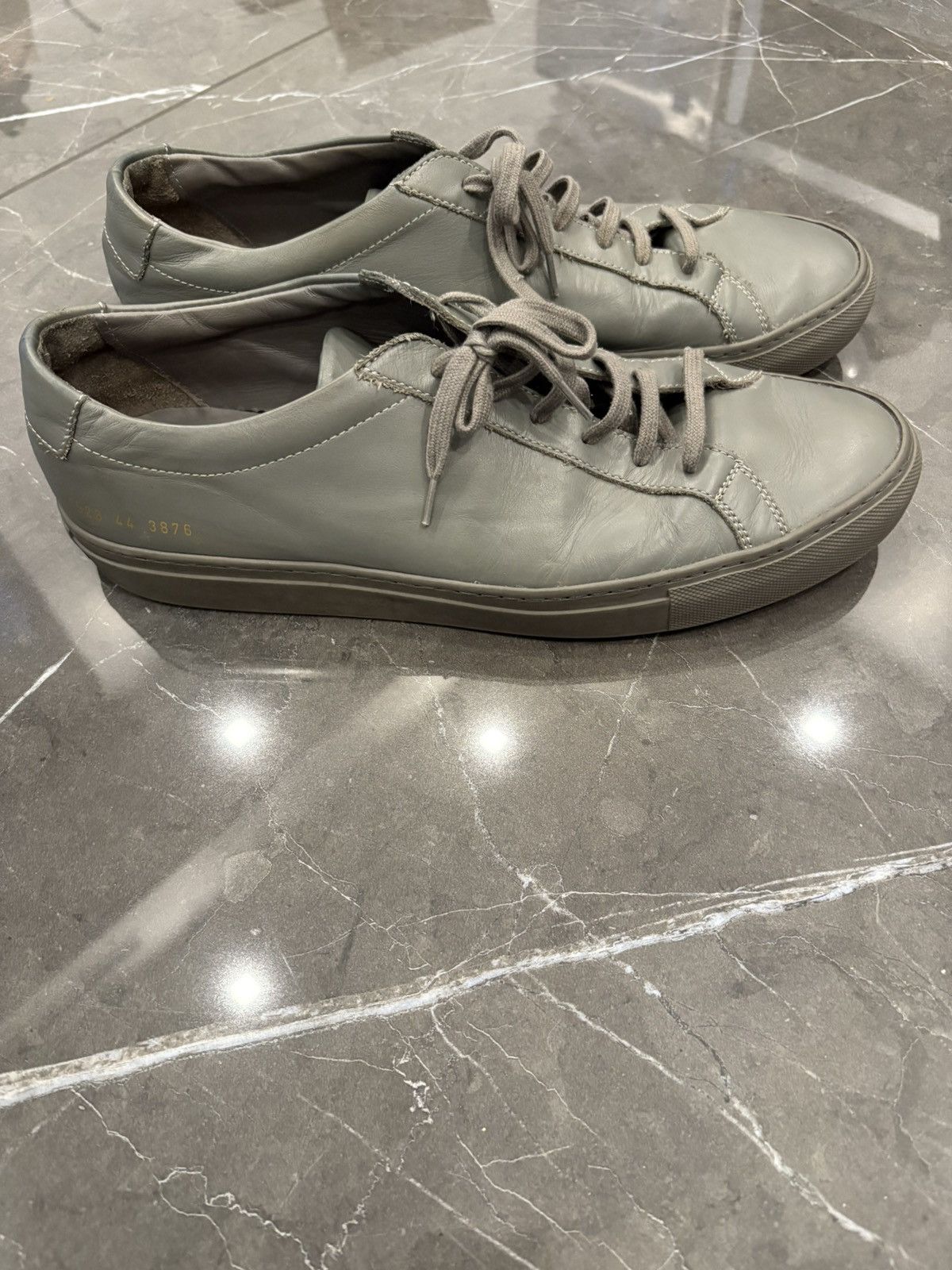 Common Projects GENUINE Common Projects Achilles Low In Gray, Size EU 44 Size US 11 / EU 44 - 1 Thumbnail