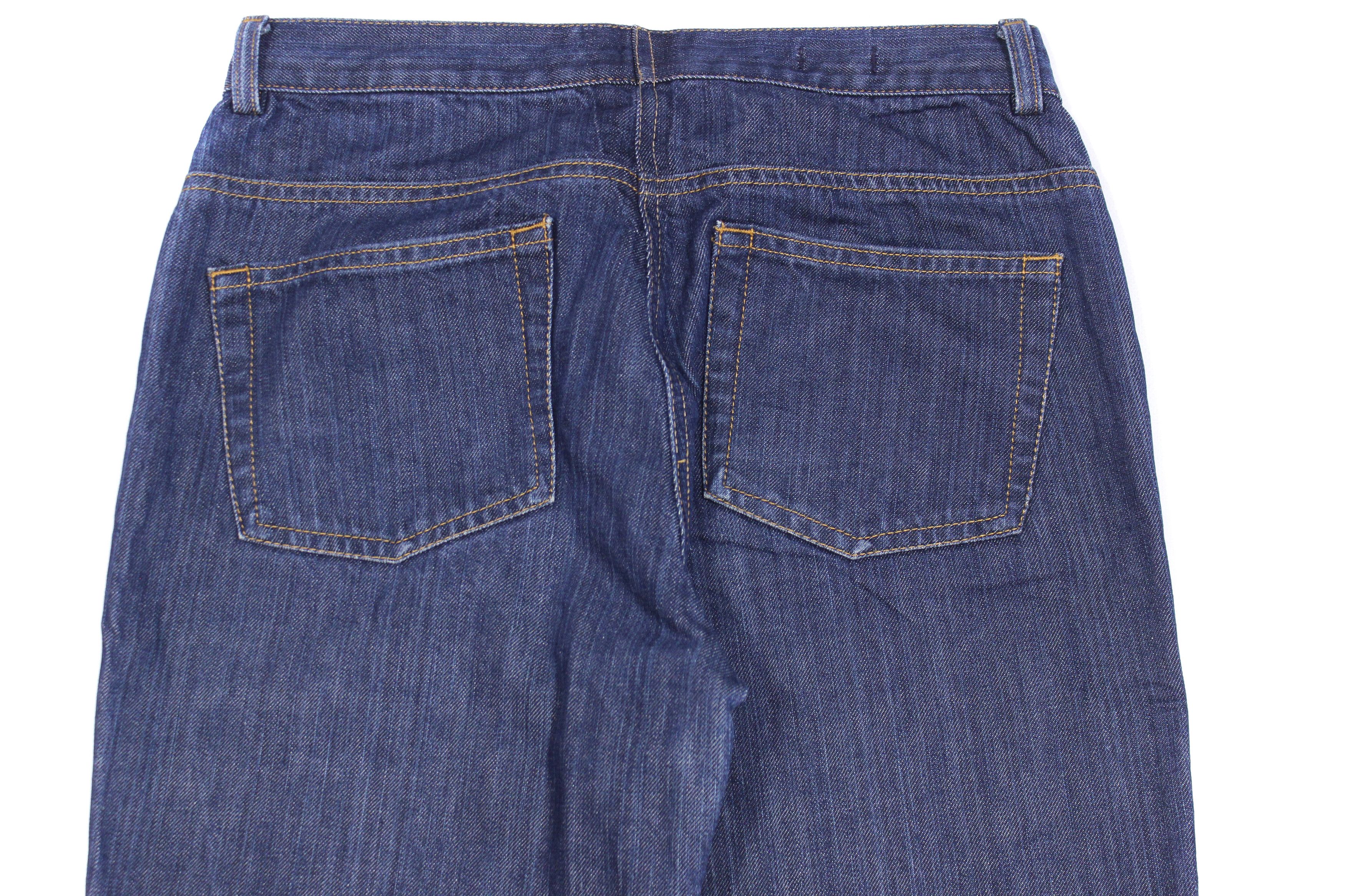 Jean Paul Gaultier Pinstripe Jeans Vintage Size 28" / US 6 / IT 42 - 5 Thumbnail