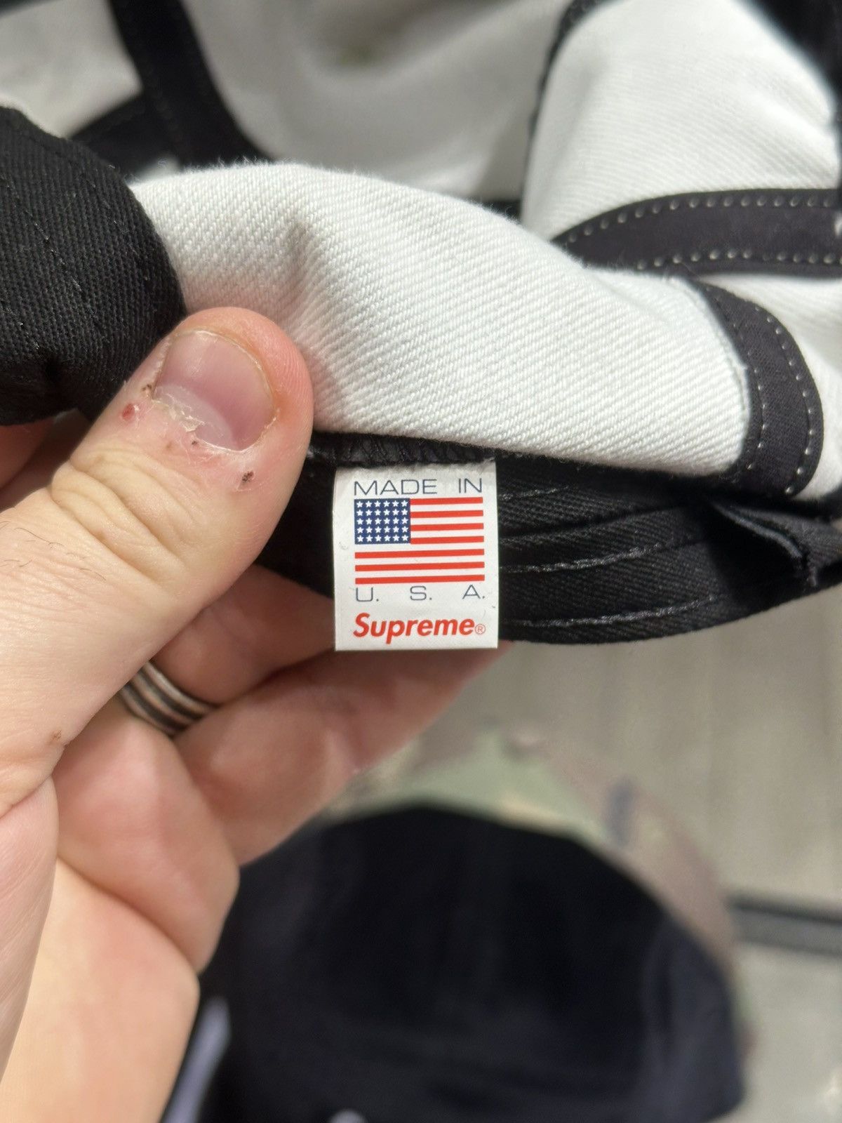 Supreme Supreme Washed Camo Camp Hat S/S 2019 Size ONE SIZE - 3 Thumbnail