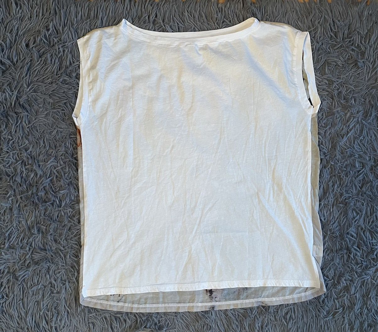 Designer PROvocation bloody face avant garde silk+cotton tank top Size US L / EU 52-54 / 3 - 10 Thumbnail