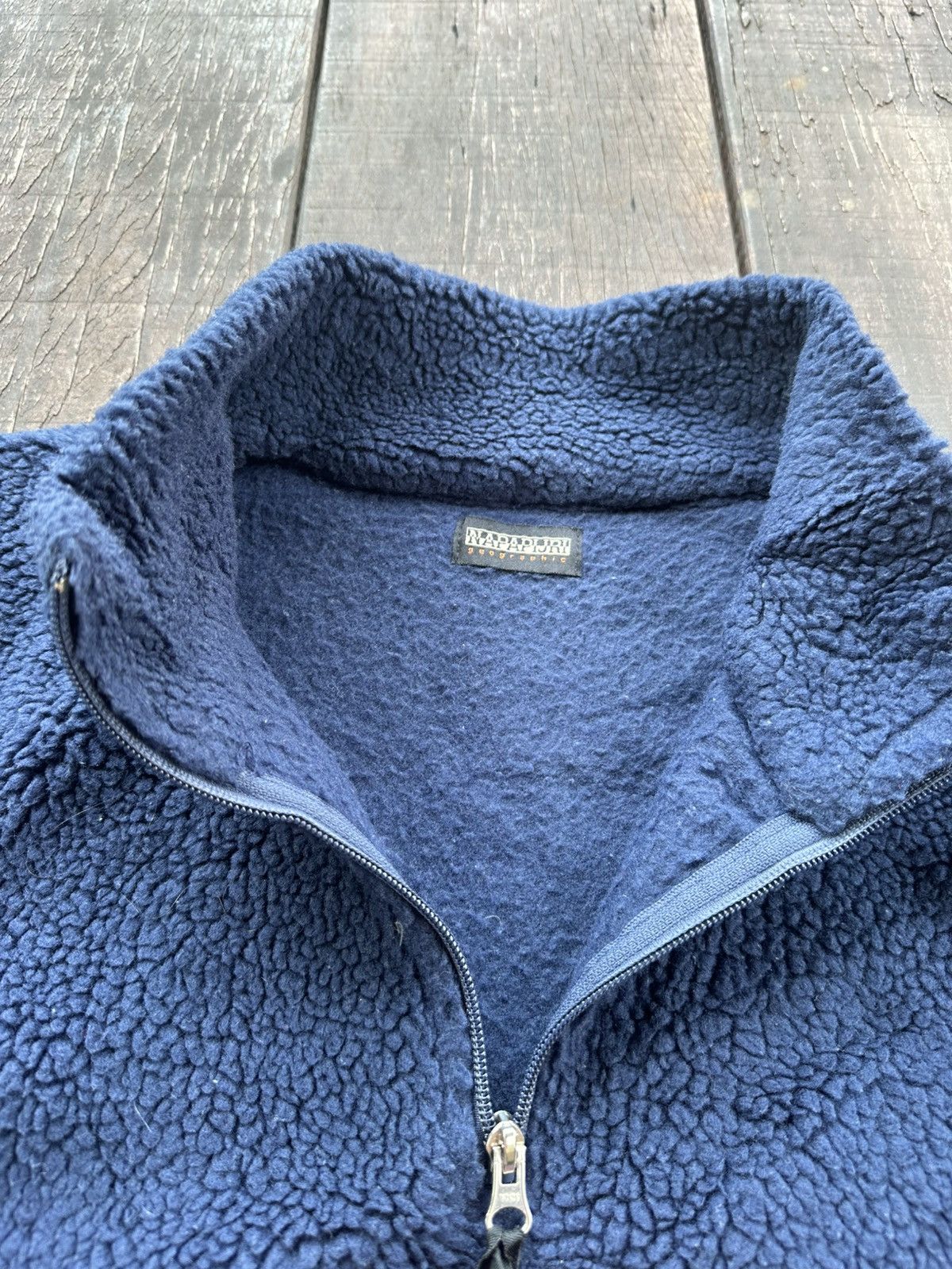 Napapijri Napapijri fleece half zipper Size US L / EU 52-54 / 3 - 6 Thumbnail