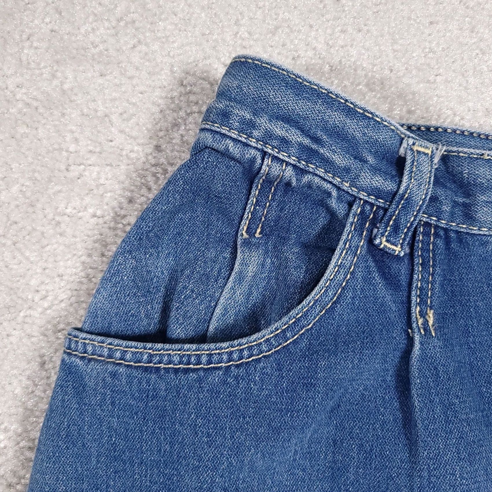 Vintage Gitano Vintage 80's Mom Jeans 10 Pleated Front Baggie Tapered High Rise Jeans Women Regular Size 10 Blue Denim Size 32" / US 10 / IT 46 - 5 Thumbnail