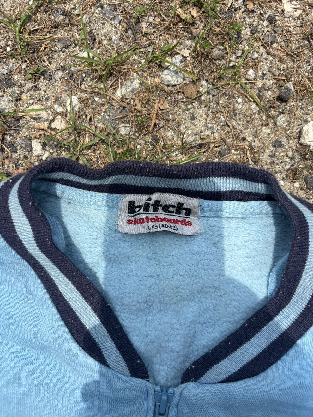 Vintage Vintage Bitch Zipper Jacket Size US L / EU 52-54 / 3 - 3 Thumbnail