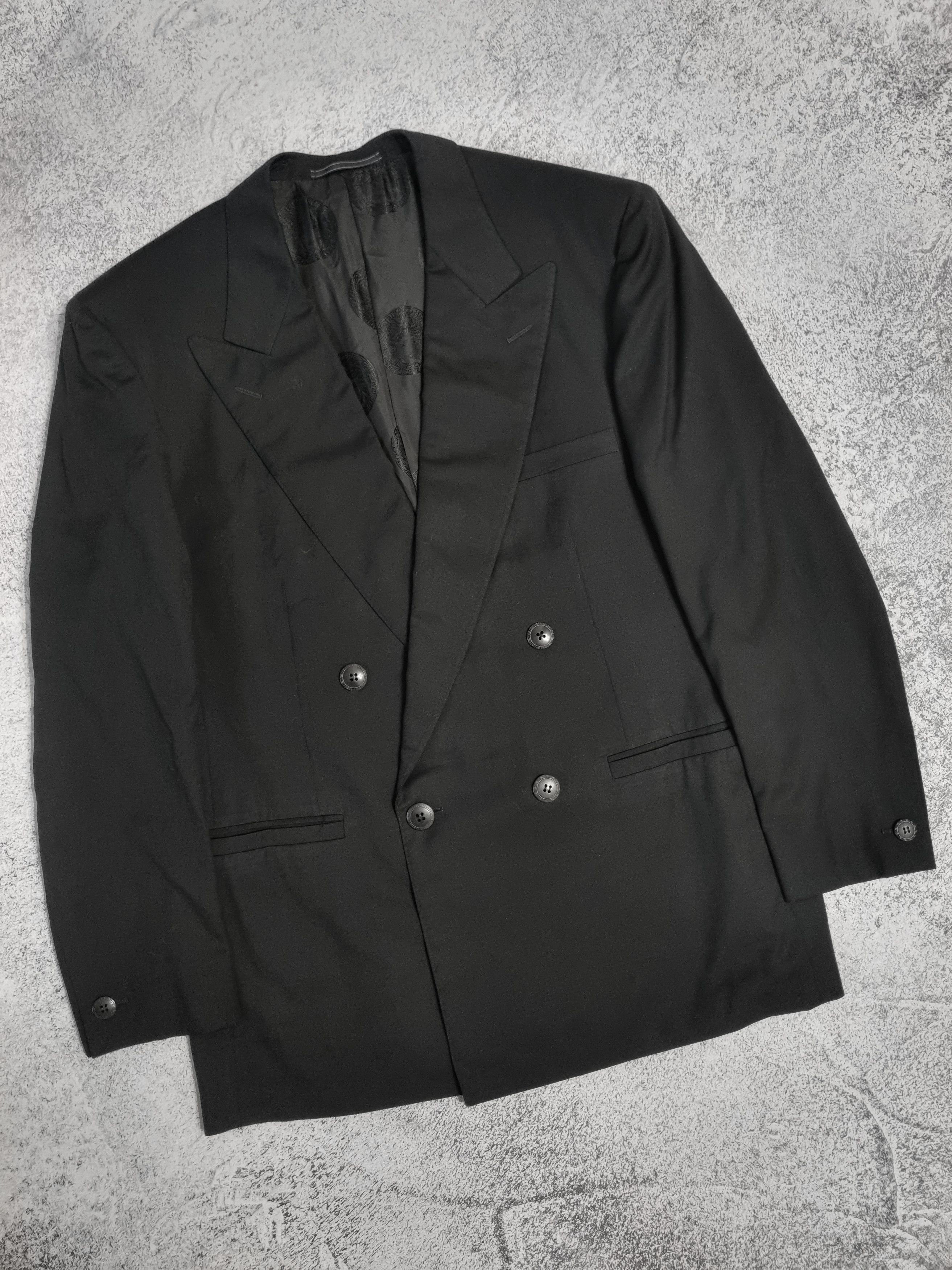 Versace Vintage GIANNI VERSACE Double-Breasted Blazer Size 54R - 3 Thumbnail