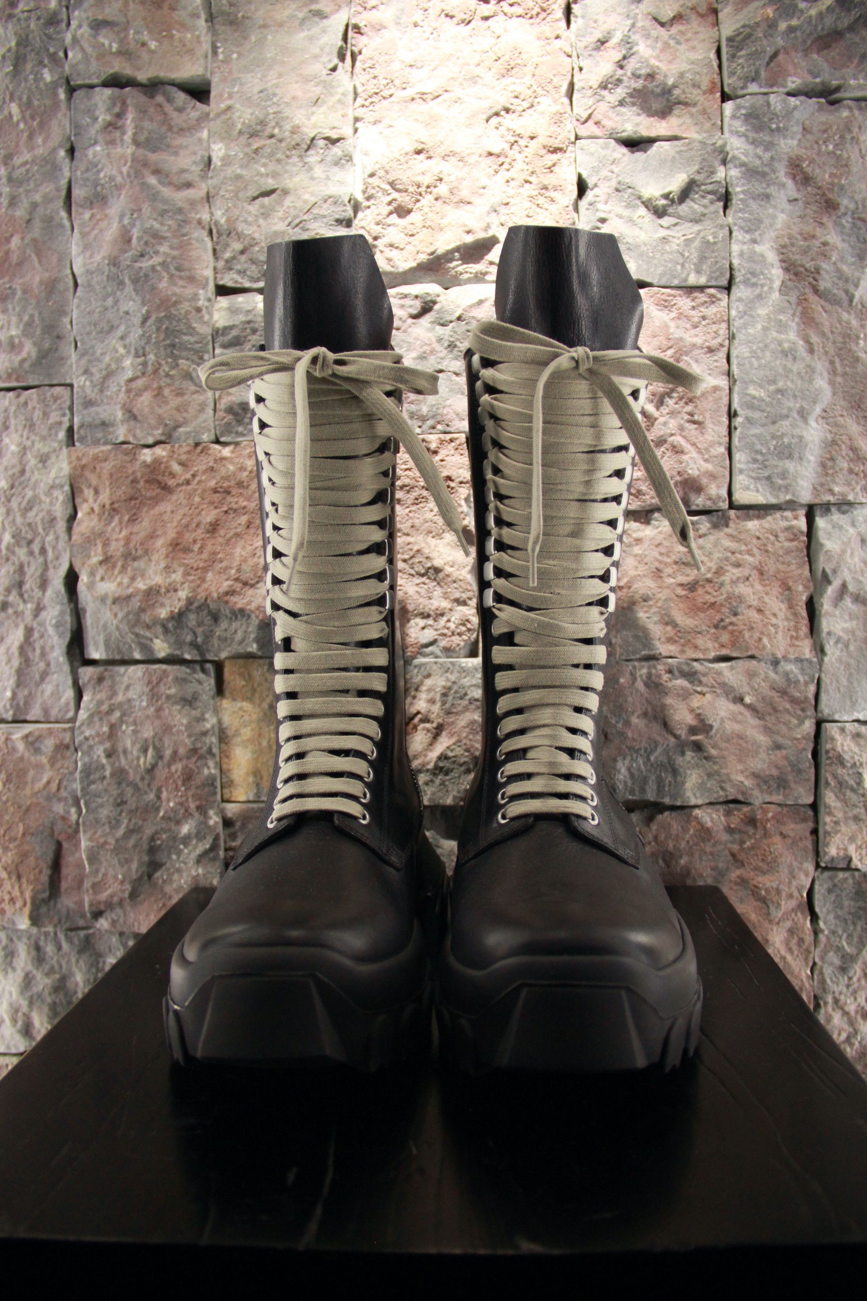Rick Owens Rick Owens Black High Top Boots Size US 11 / EU 44 - 6 Thumbnail