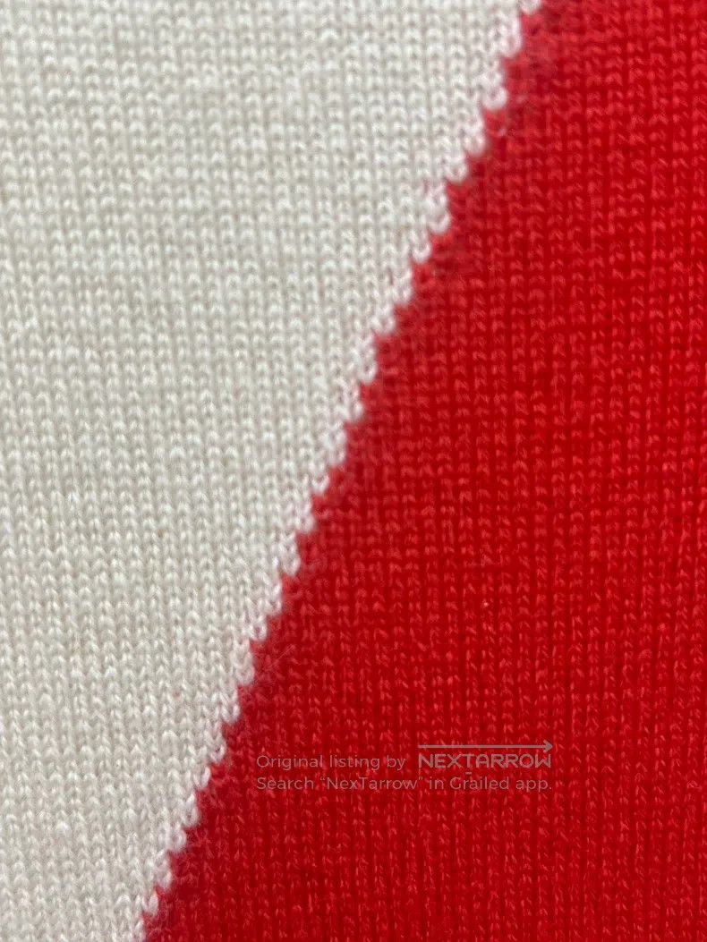 Hermes Hermes Cashmere, cream red color block, dress Size XS / US 0-2 / IT 36-38 - 5 Thumbnail