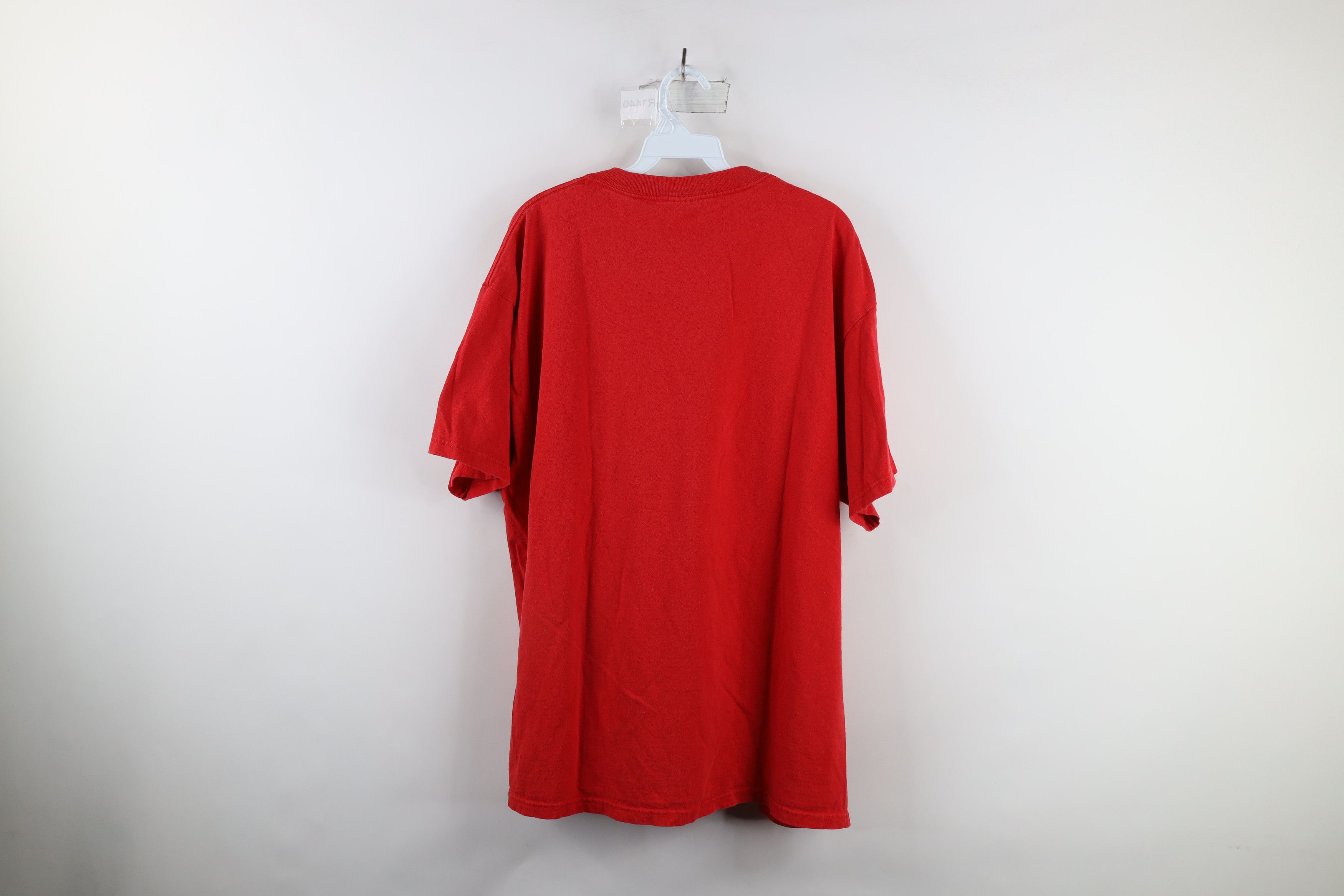 Vintage Vintage Y2K 2002 Nintendo Spell Out Short Sleeve T-Shirt Red Size US XL / EU 56 / 4 - 7 Thumbnail