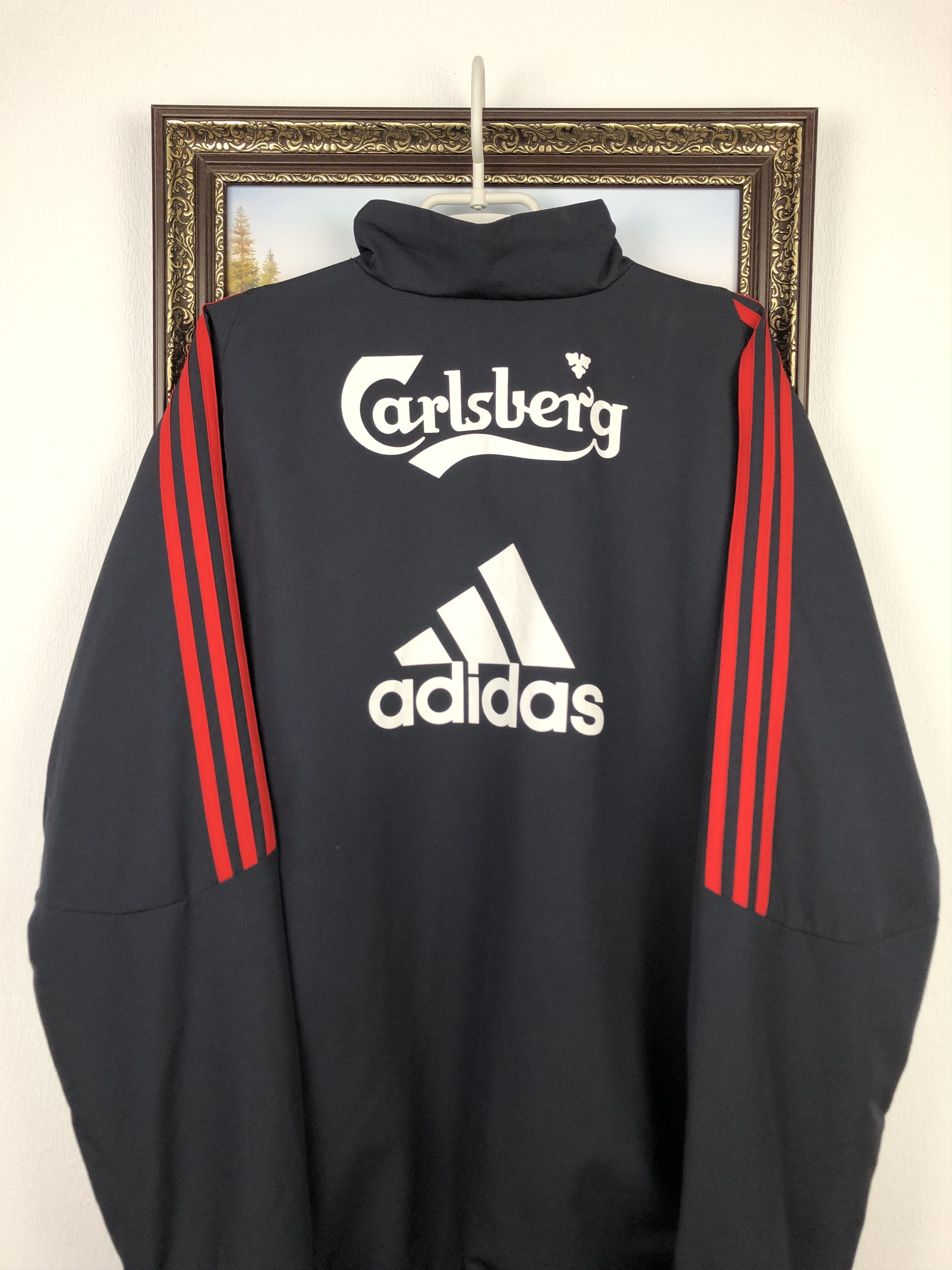 Adidas Vintage Adidas Liverpool Jacket Soccer Track Top Windbreaker Size US L / EU 52-54 / 3 - 8 Thumbnail
