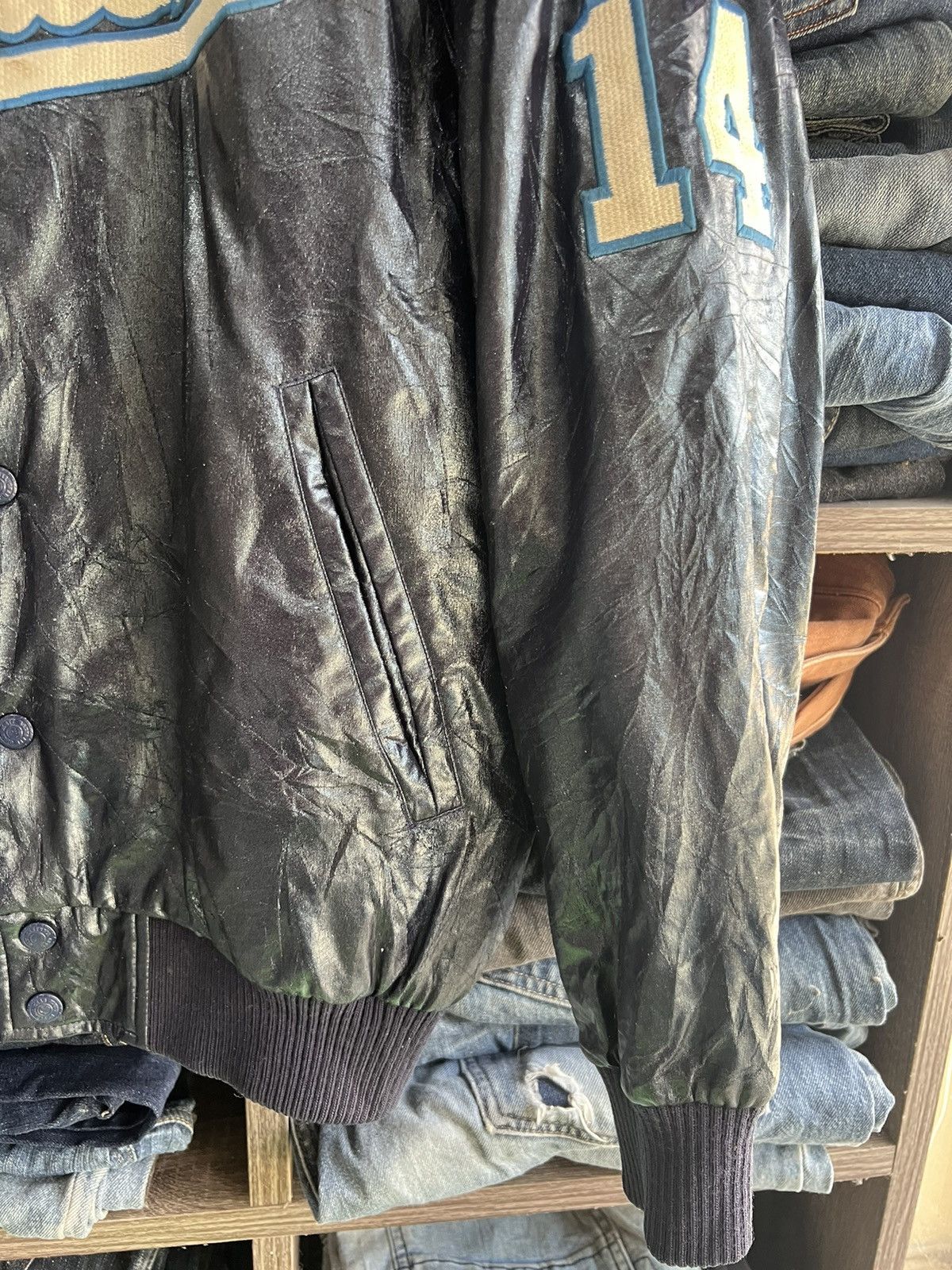Other 🔥Vintage Zett Jaspo Baseball Gear Button Jacket Size US L / EU 52-54 / 3 - 8 Thumbnail