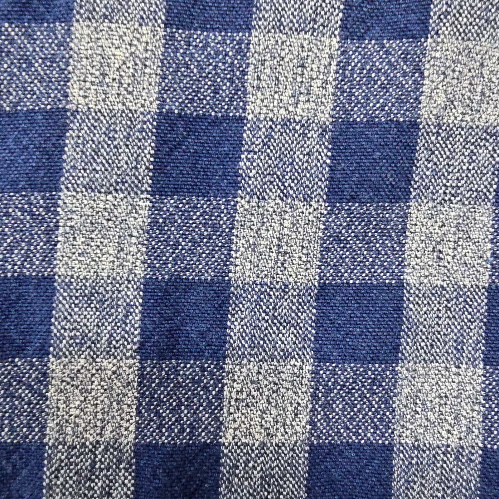 J.Crew J.Crew Jaspe Cotton Shirt Men M Blue Gray Gingham Slim L/S Size US M / EU 48-50 / 2 - 4 Thumbnail