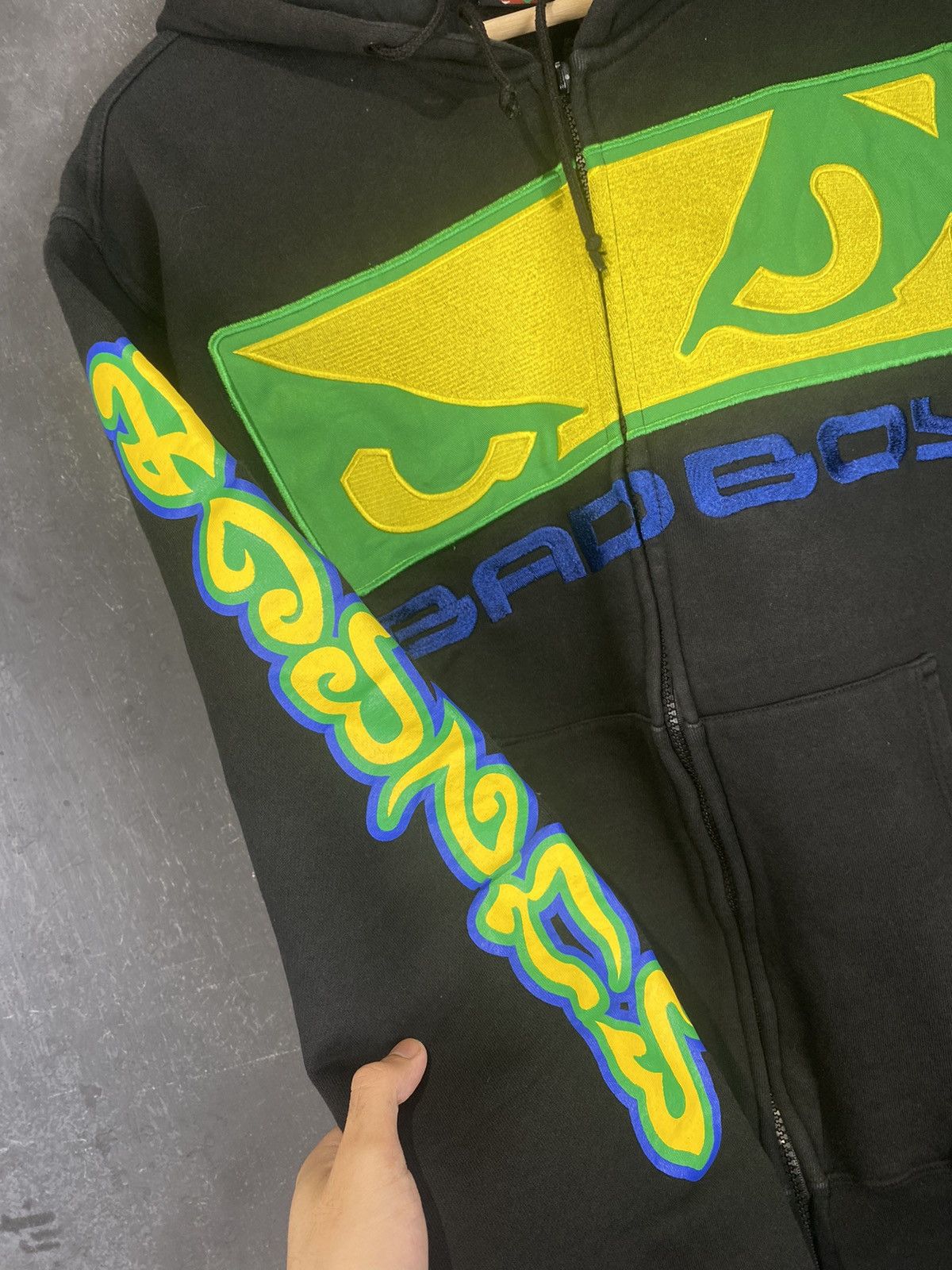 JNCO × Rap Tees Very Rare y2k Bad Boy Hip Hop Shogun Zipped Up Size US S / EU 44-46 / 1 - 4 Thumbnail