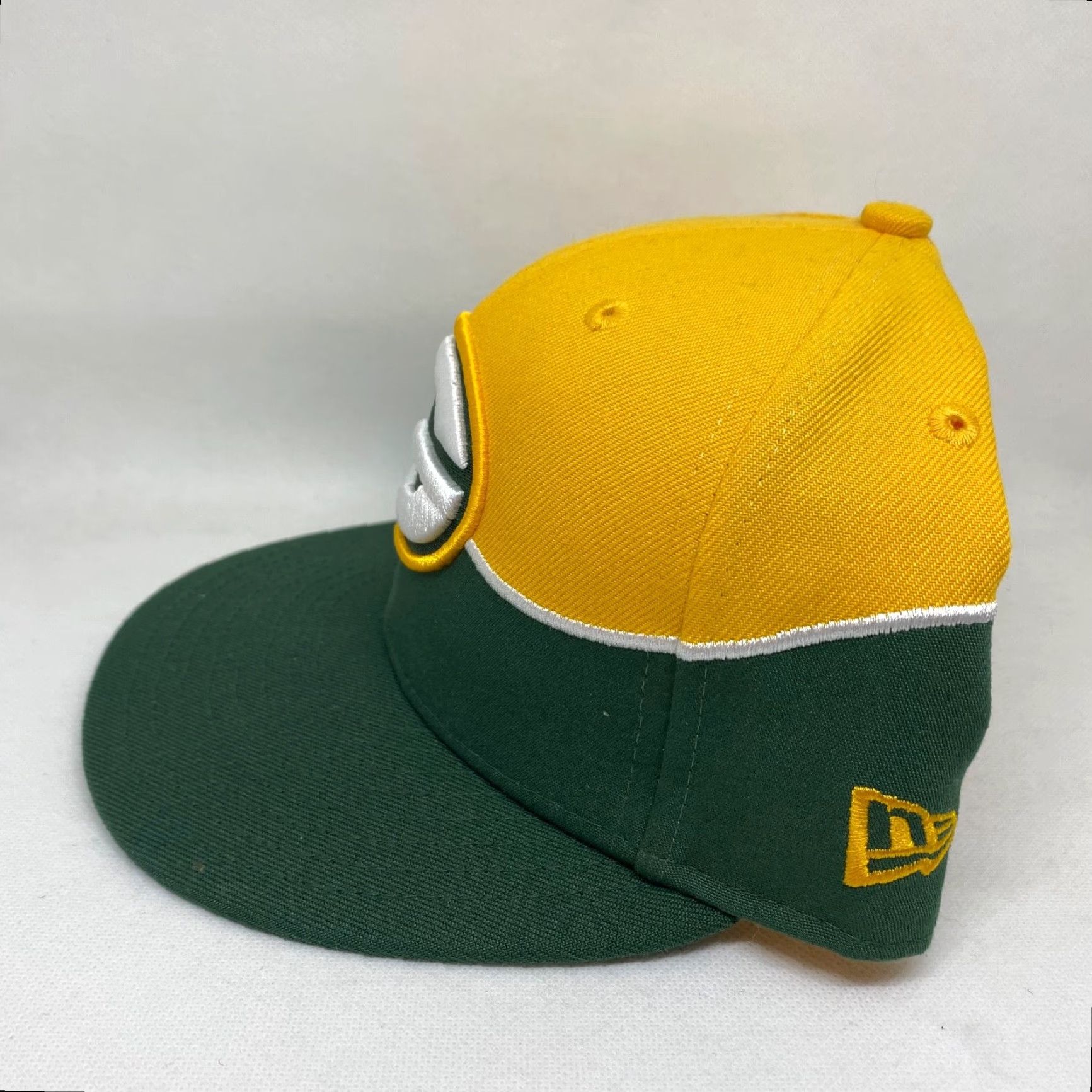New Era GREEN BAY PACKERS Hat Cap NEW ERA Fitted 7 5/8 Football NFL 100TH Retro 59FIFTY Size ONE SIZE - 5 Thumbnail
